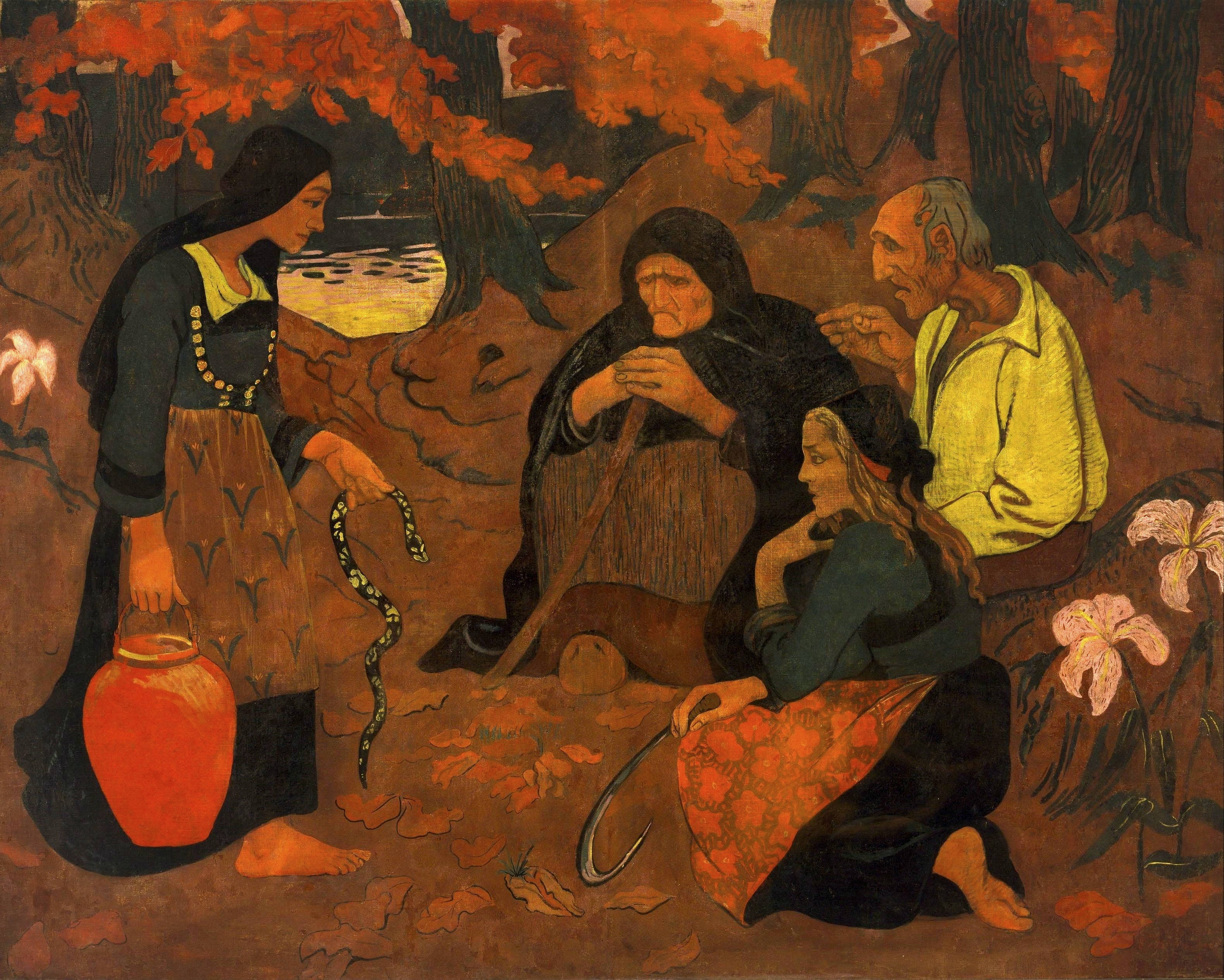 The Serpent Eaters by Paul Sérusier