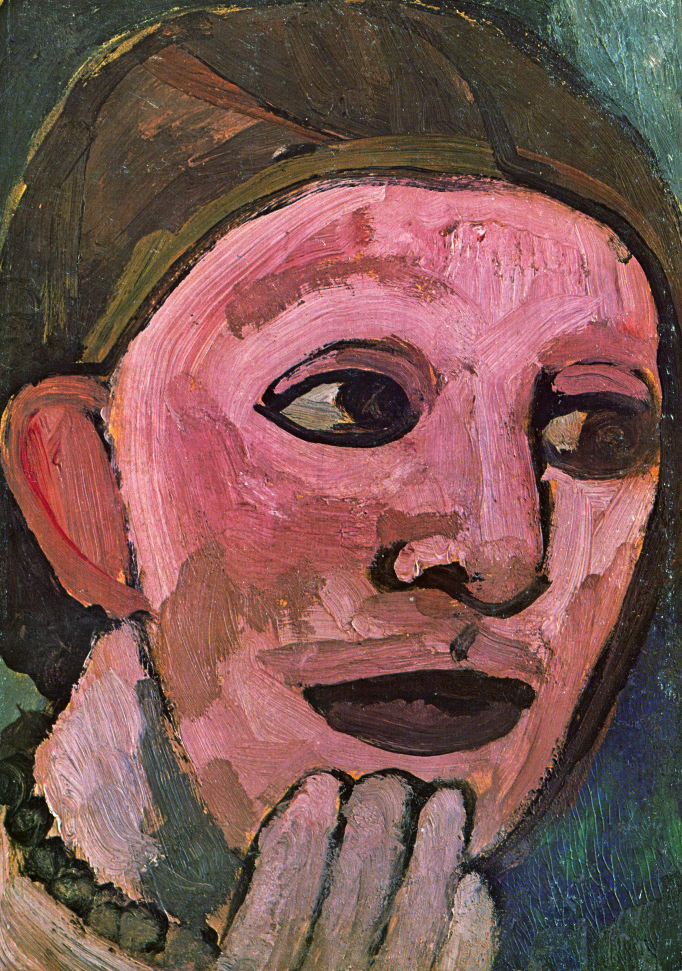 Self Portrait — 1907 by Paula Modersohn-Becker