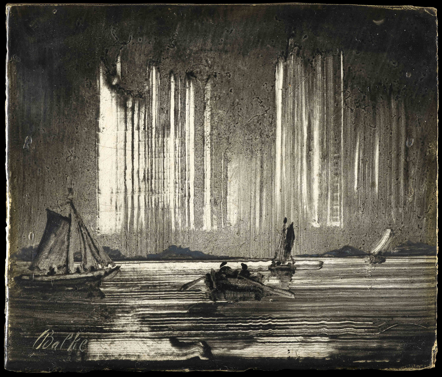 Northern Lights by Peder Balke