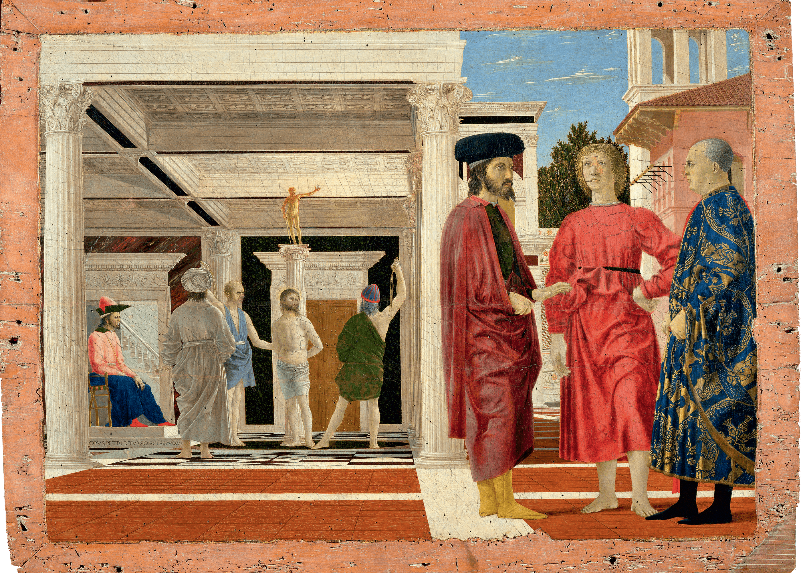 Flagellation of Christ by Piero della Francesca