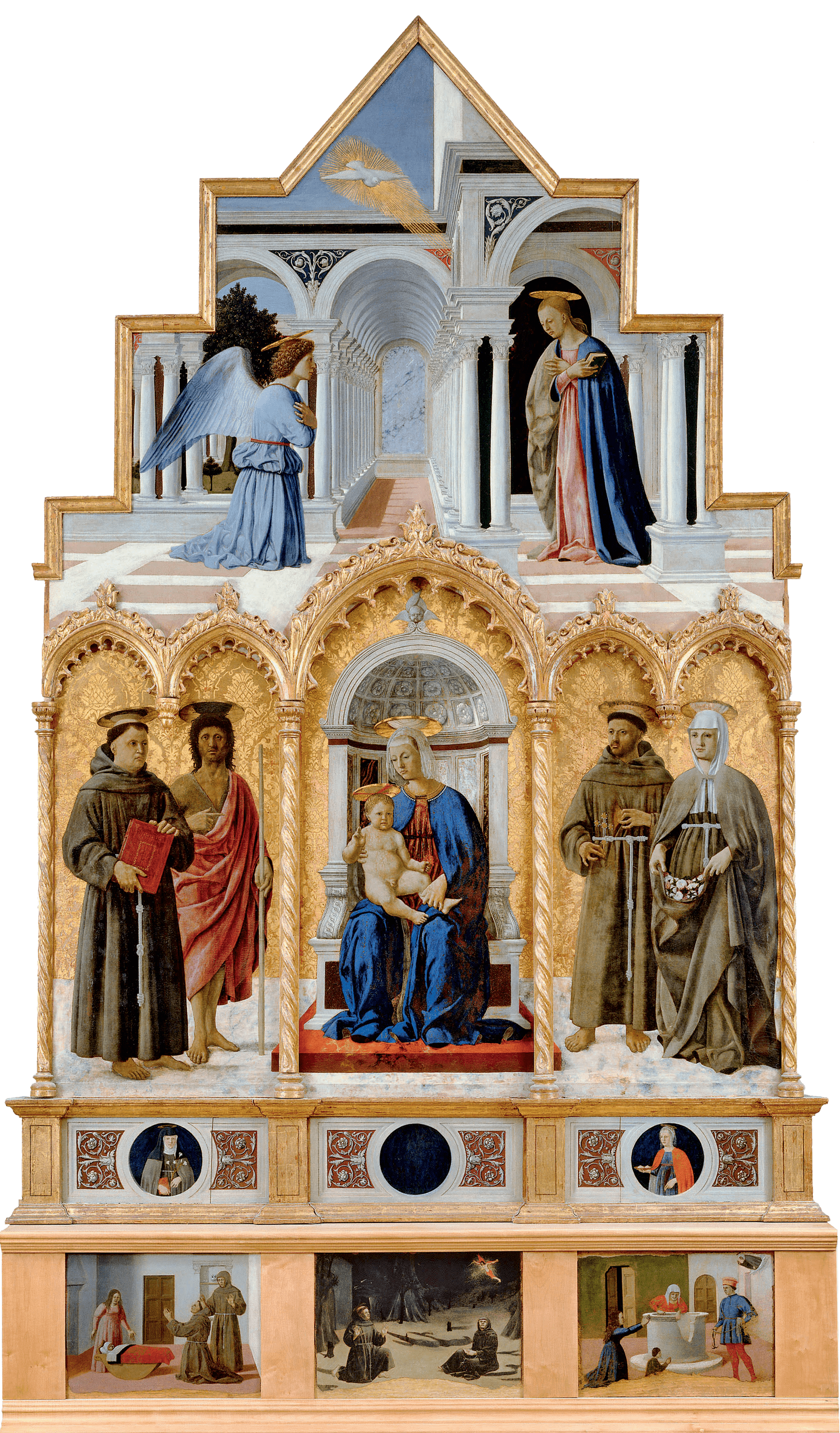 Polyptych of Perugia by Piero della Francesca