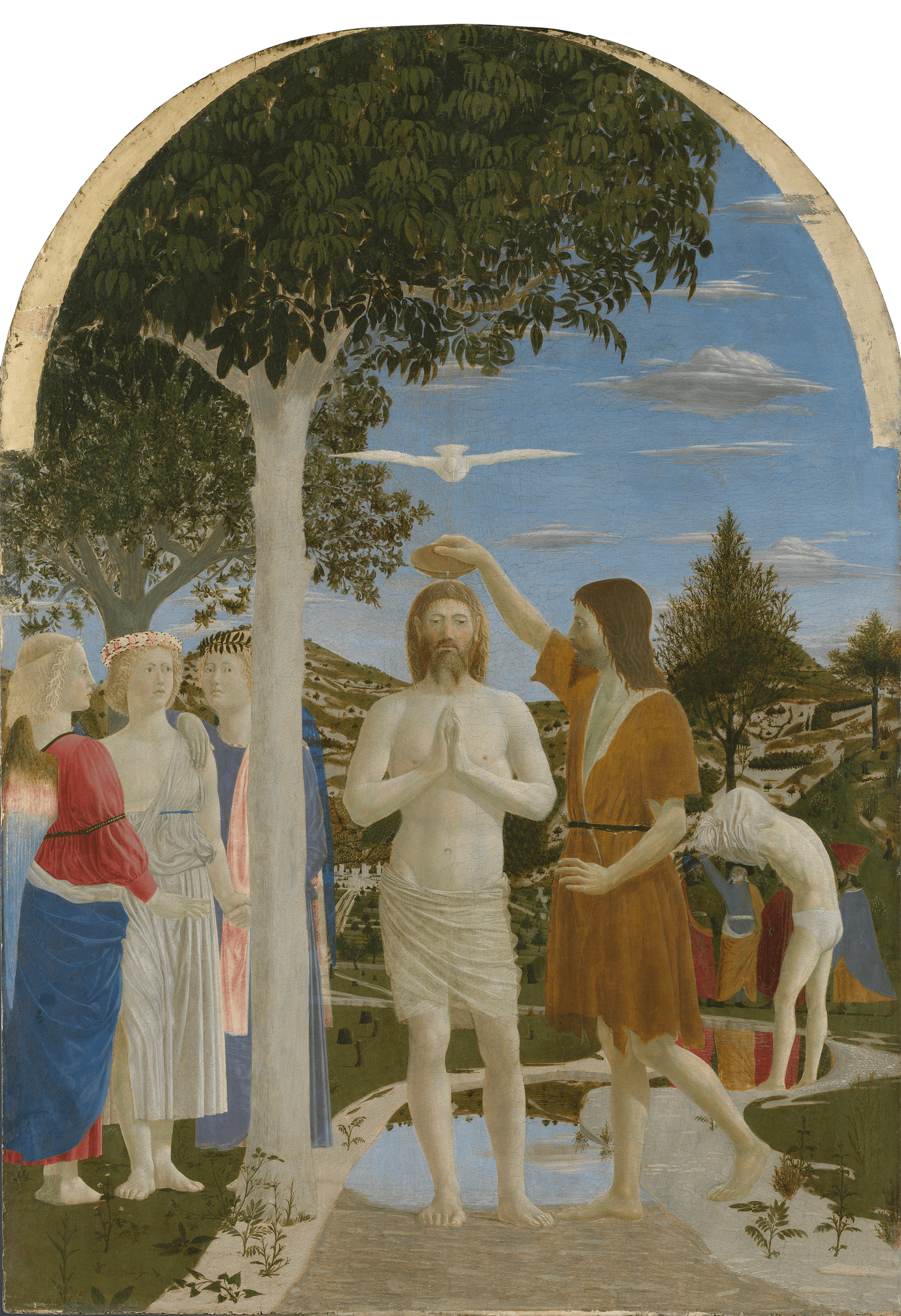 The Baptism of Christ by Piero della Francesca