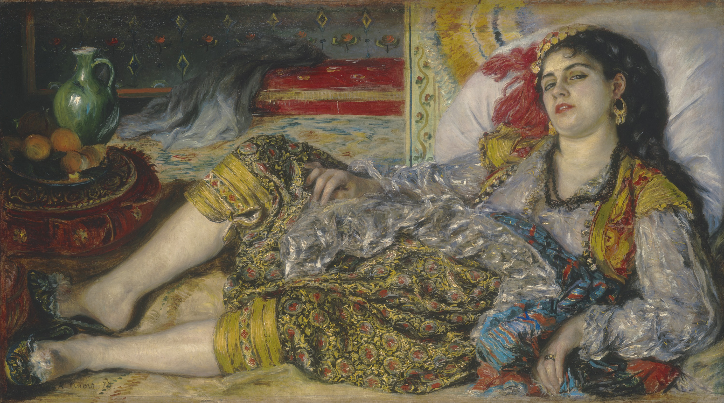Odalisque by Pierre-Auguste Renoir