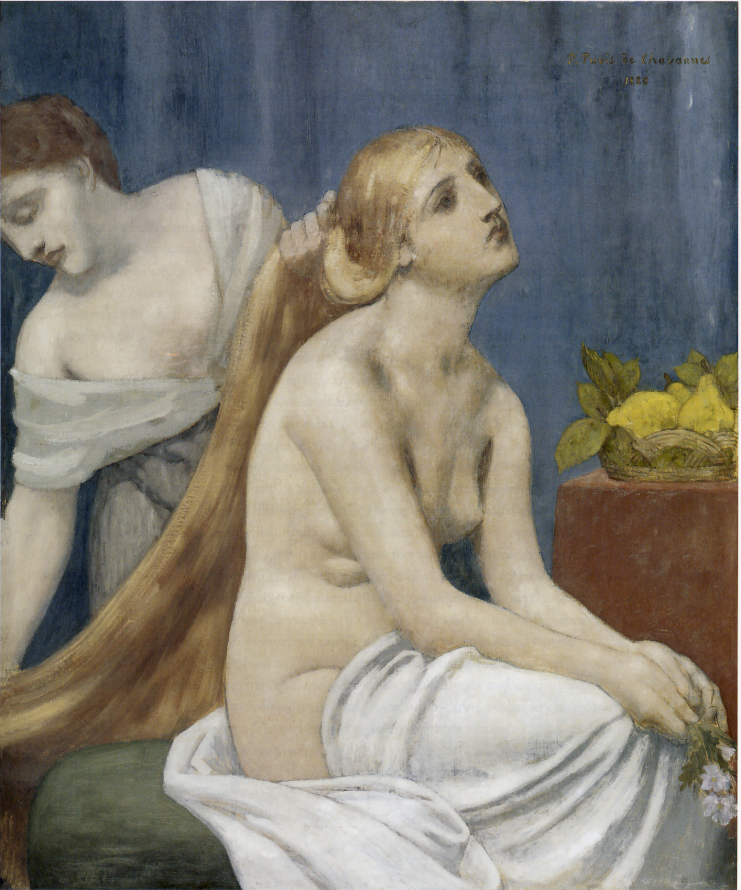 La Toilette by Pierre Puvis de Chavannes