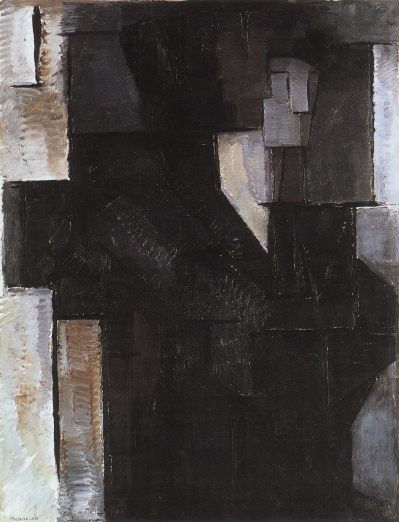 Female Figure by Piet Mondrian