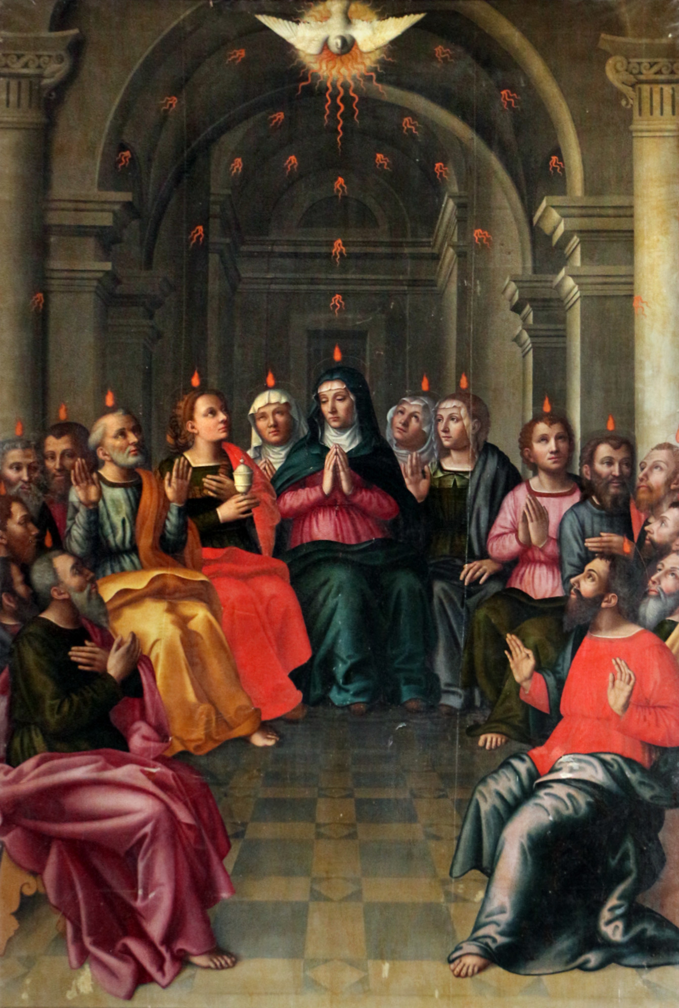 Pentecost by Plautilla Nelli