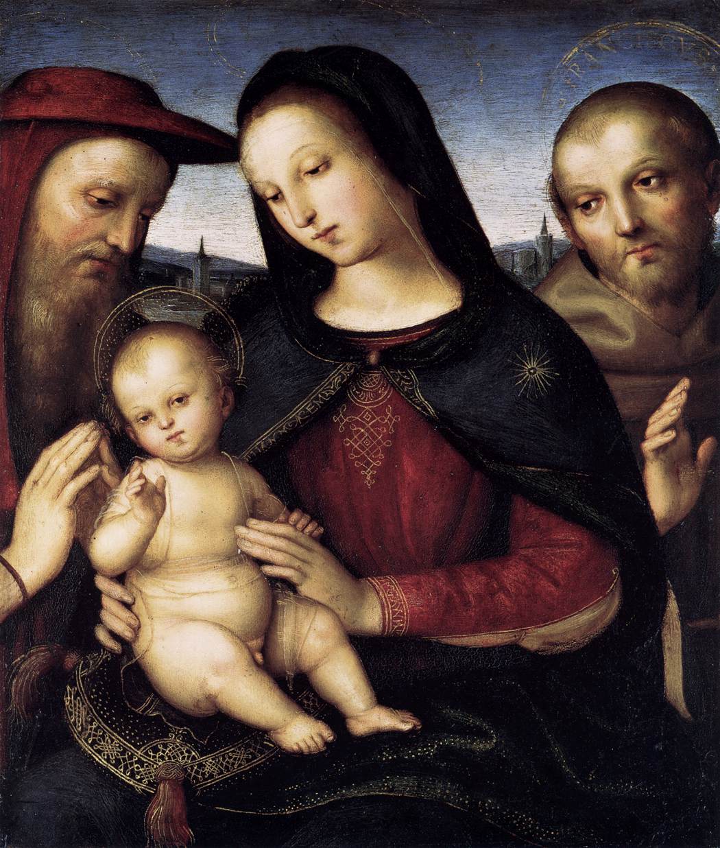 Madonna with Child and Saints by Raphael Sanzio