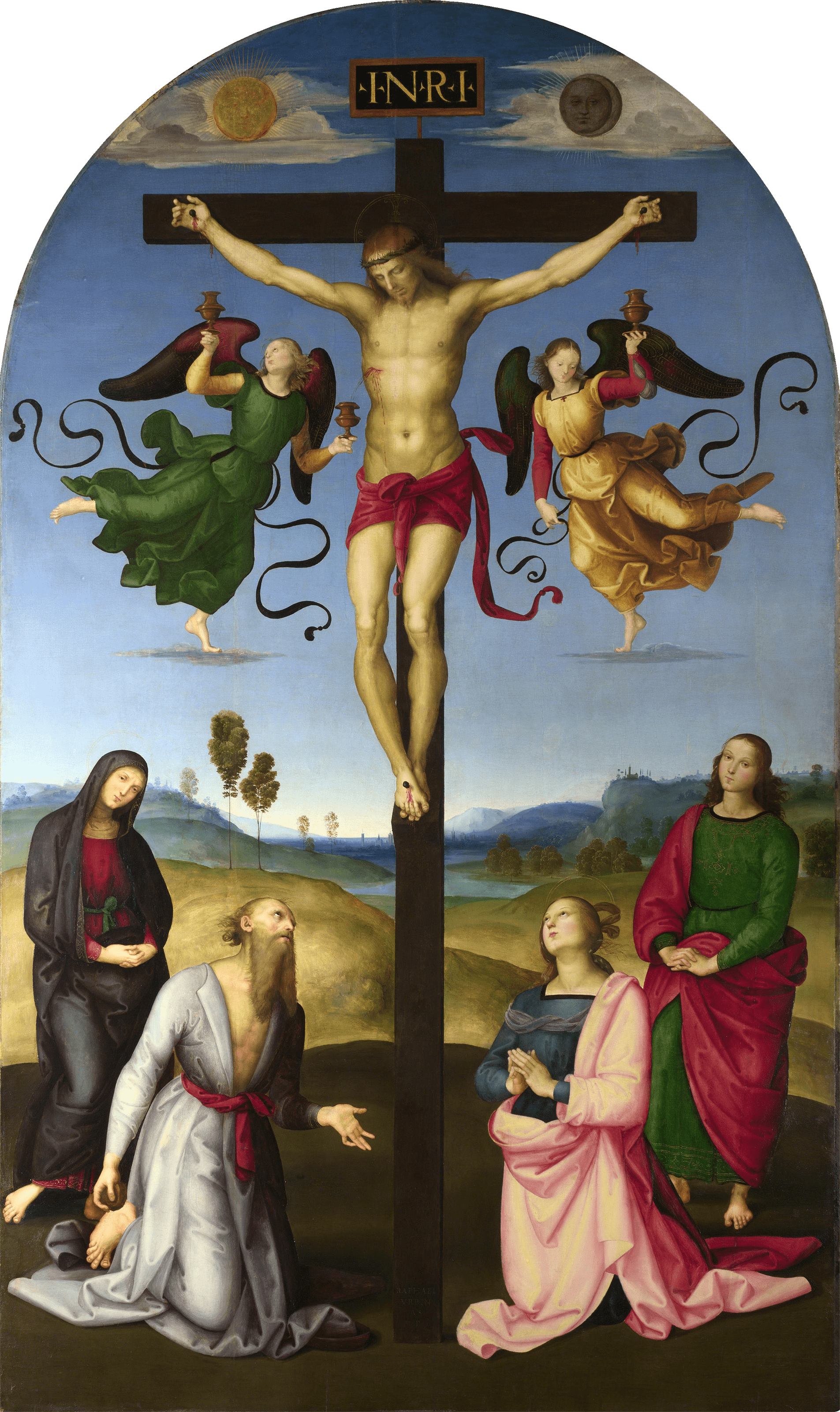 Mond Crucifixion by Raphael Sanzio