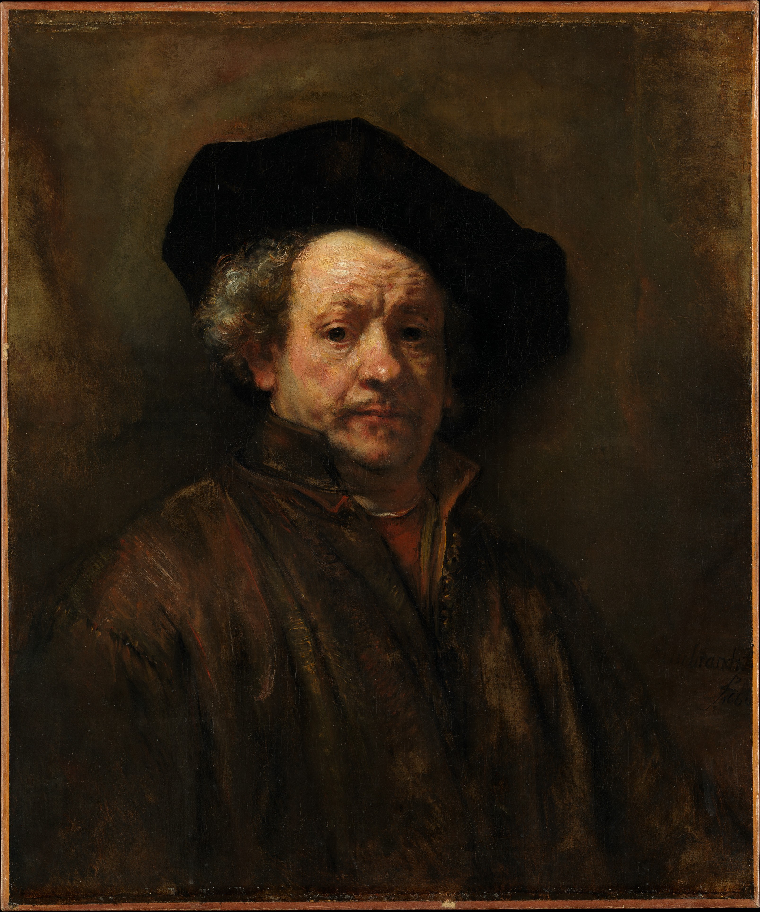 Self-Portrait by Rembrandt van Rijn