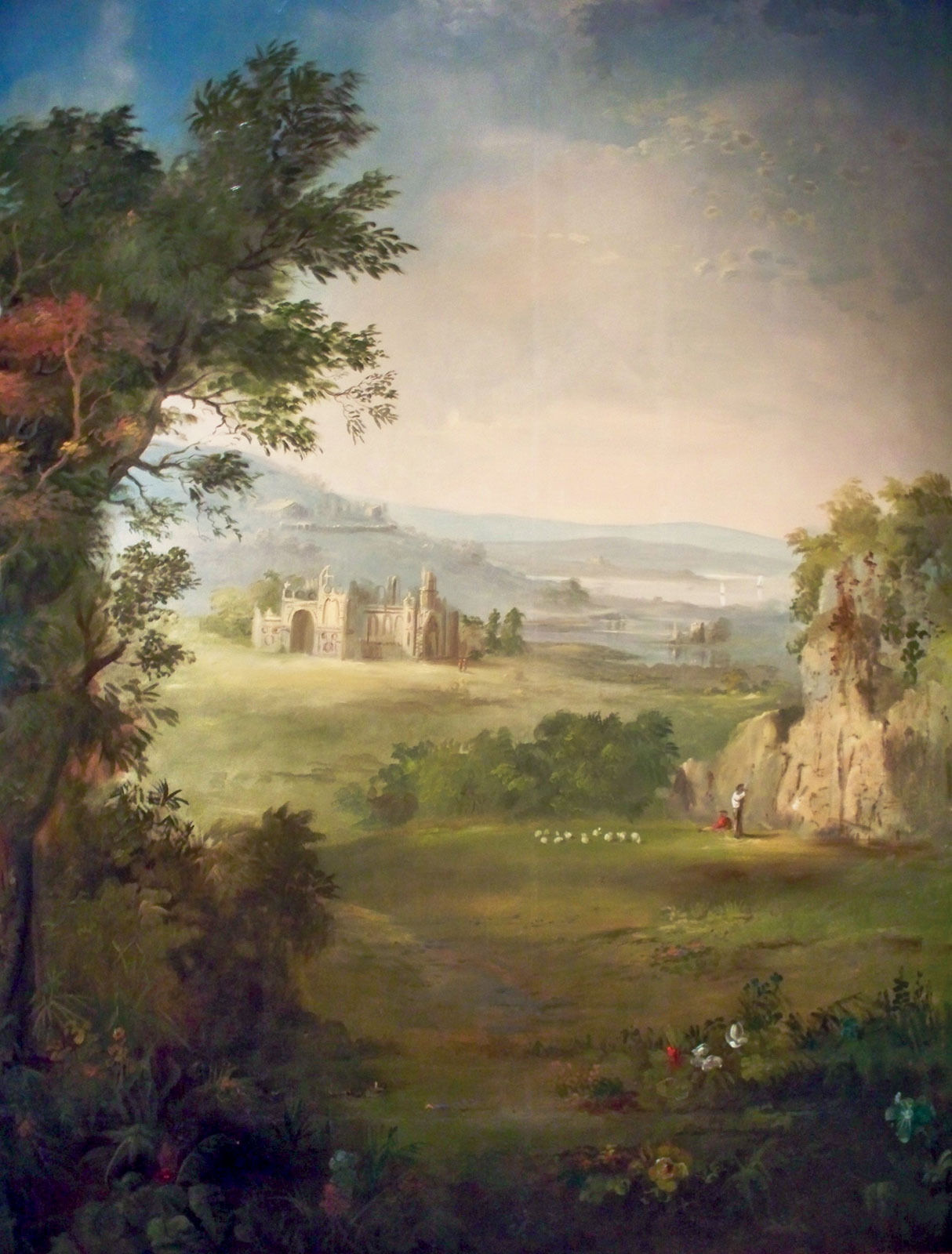 Landscape Mural by Robert S. Duncanson