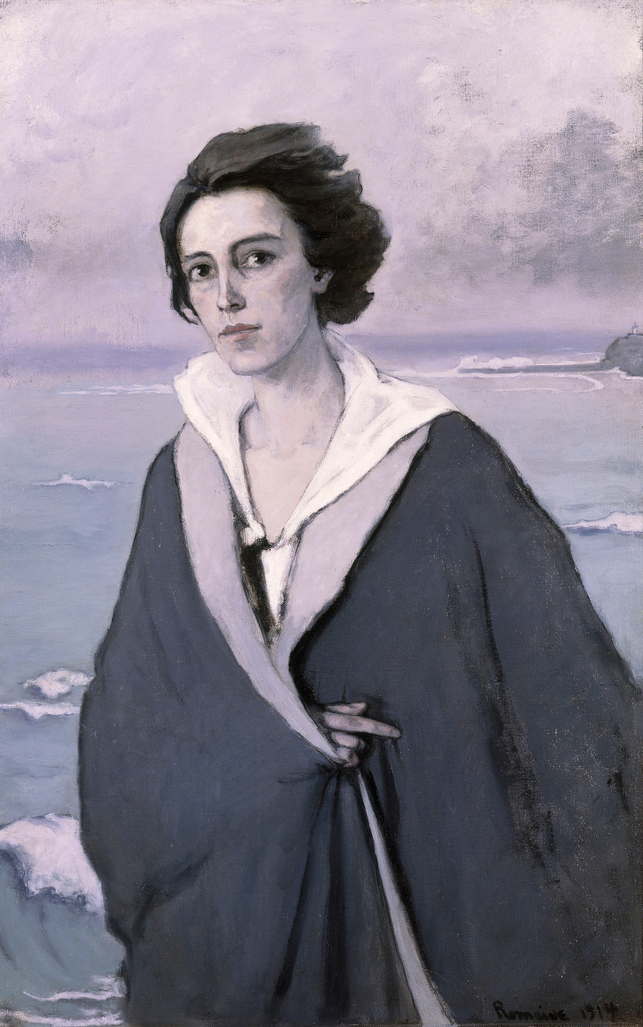 At The Seaside — Self-portrait by Romaine Brooks