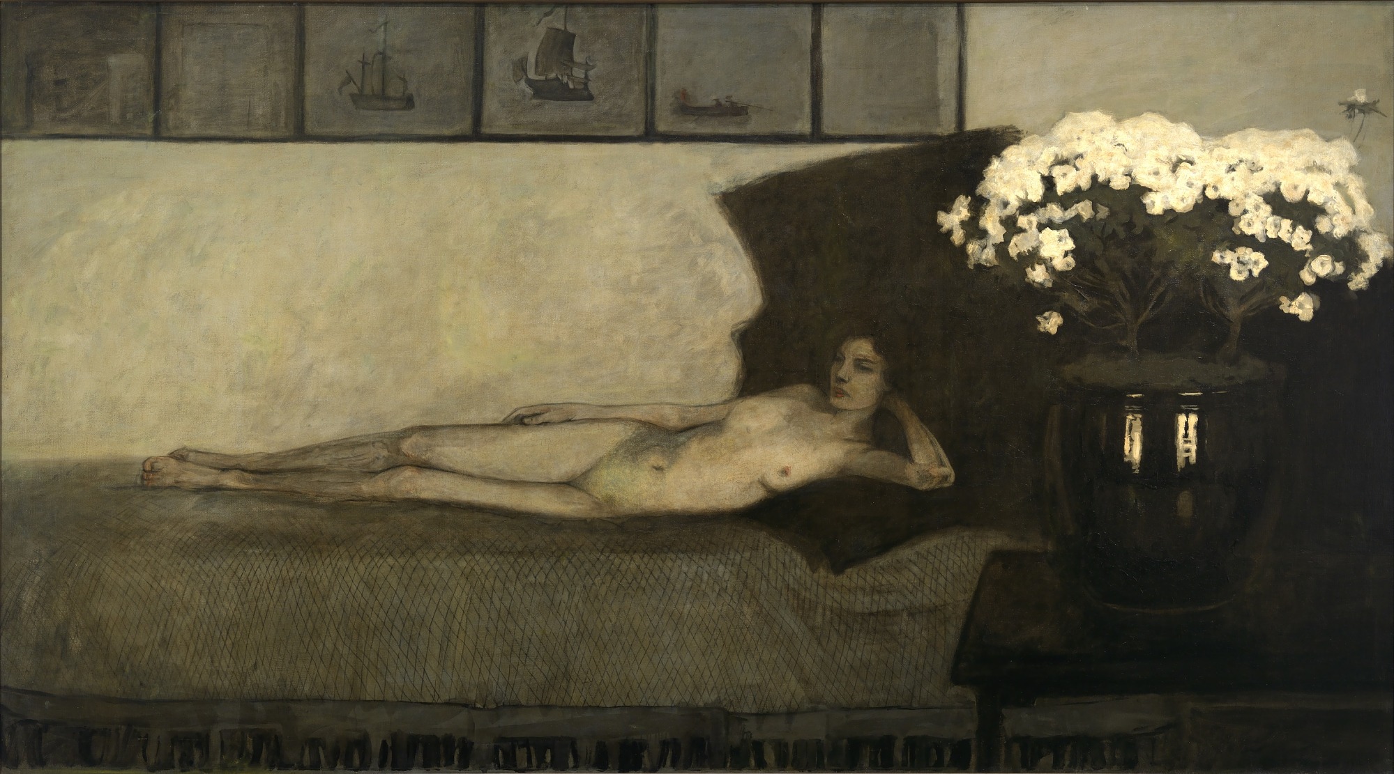White Azaleas by Romaine Brooks