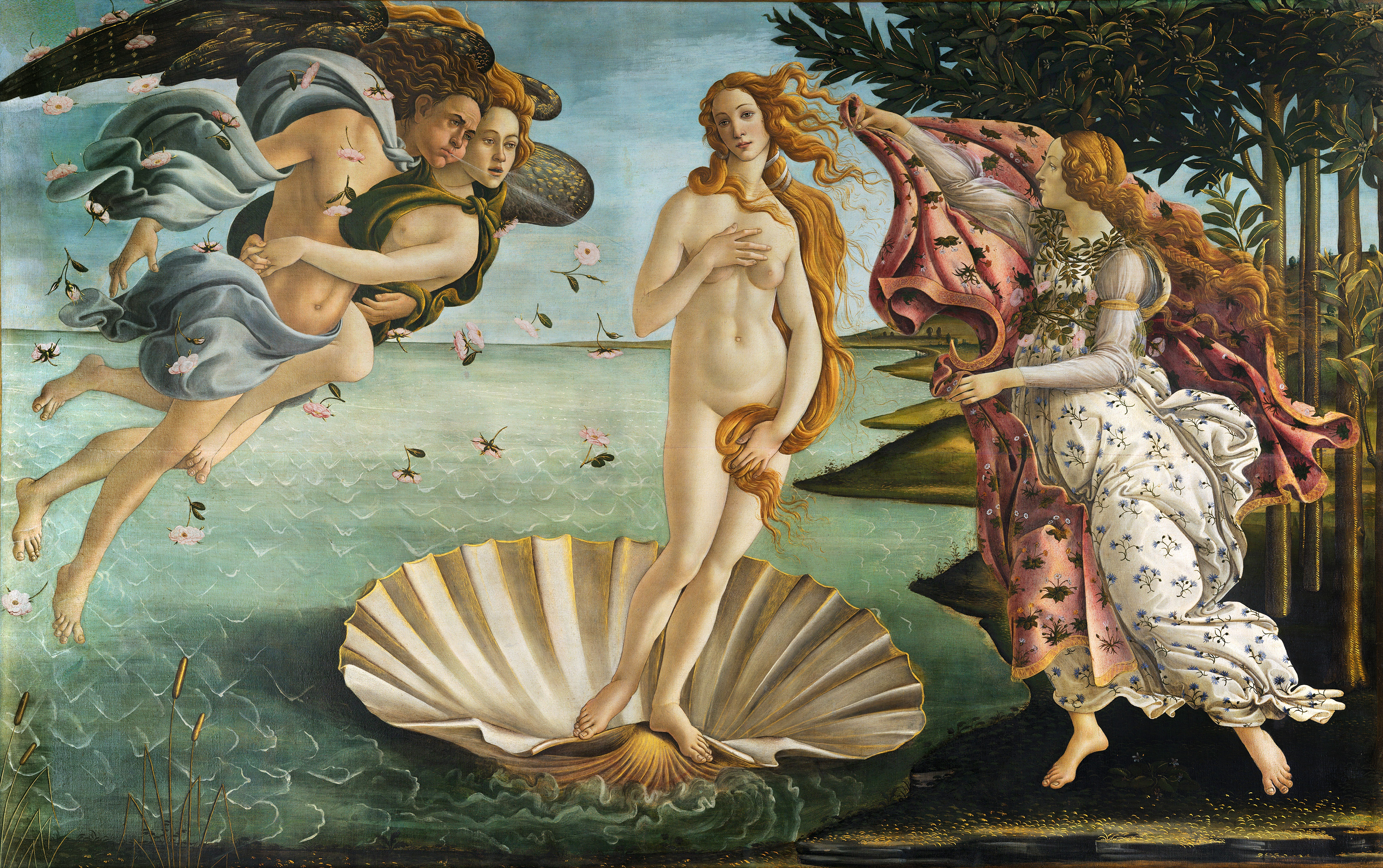 The Birth of Venus by Sandro Botticelli