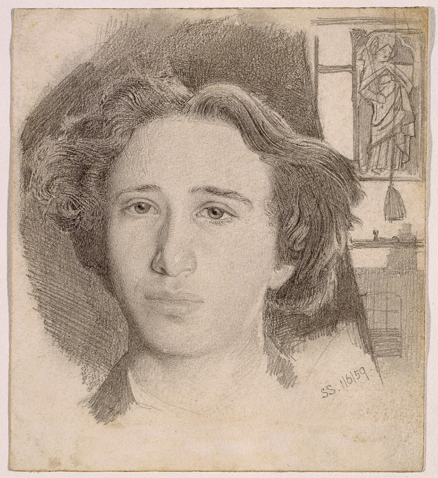 Self-Portrait by Simeon Solomon