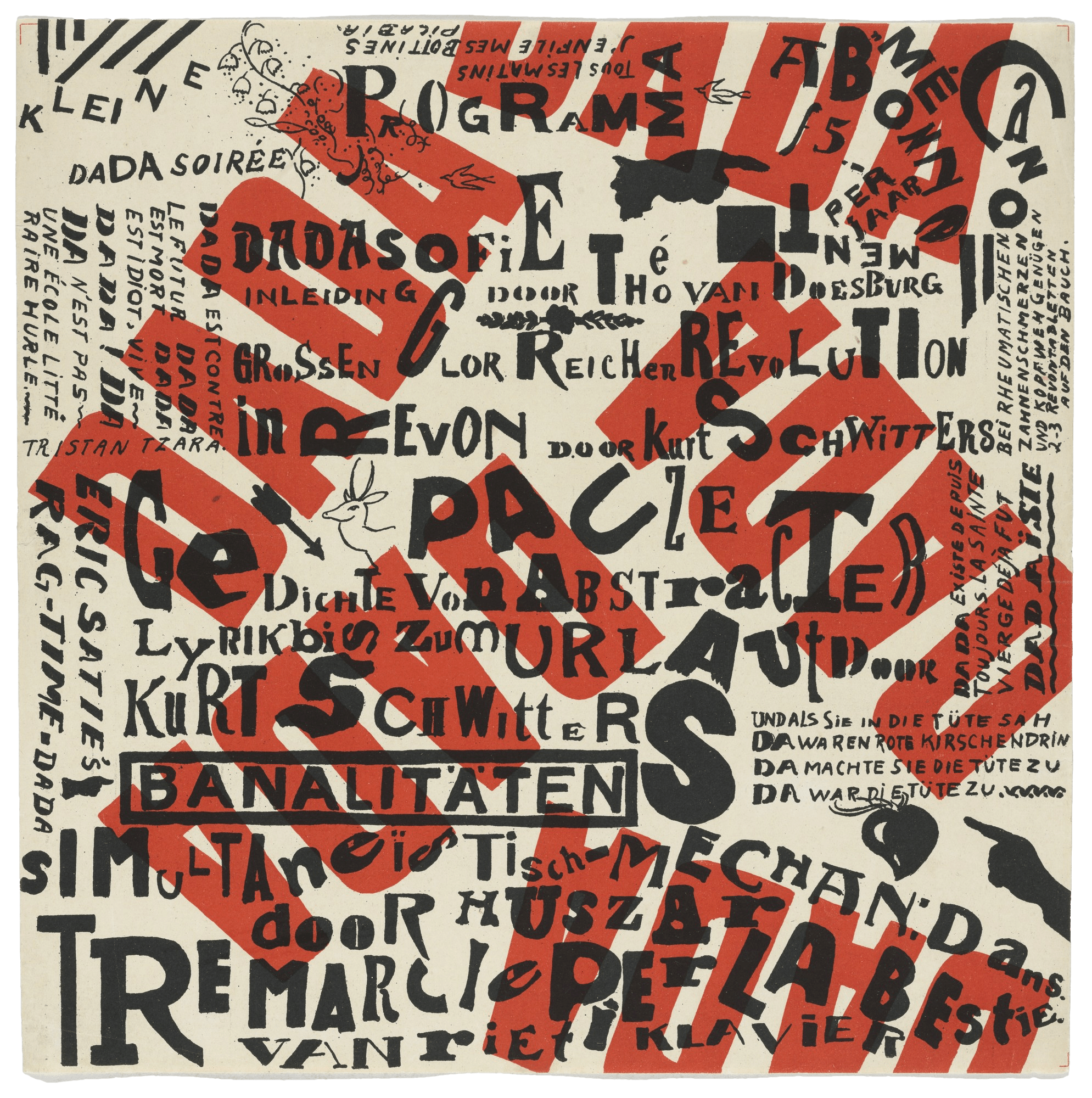 Kleine Dada Soirée by Theo van Doesburg