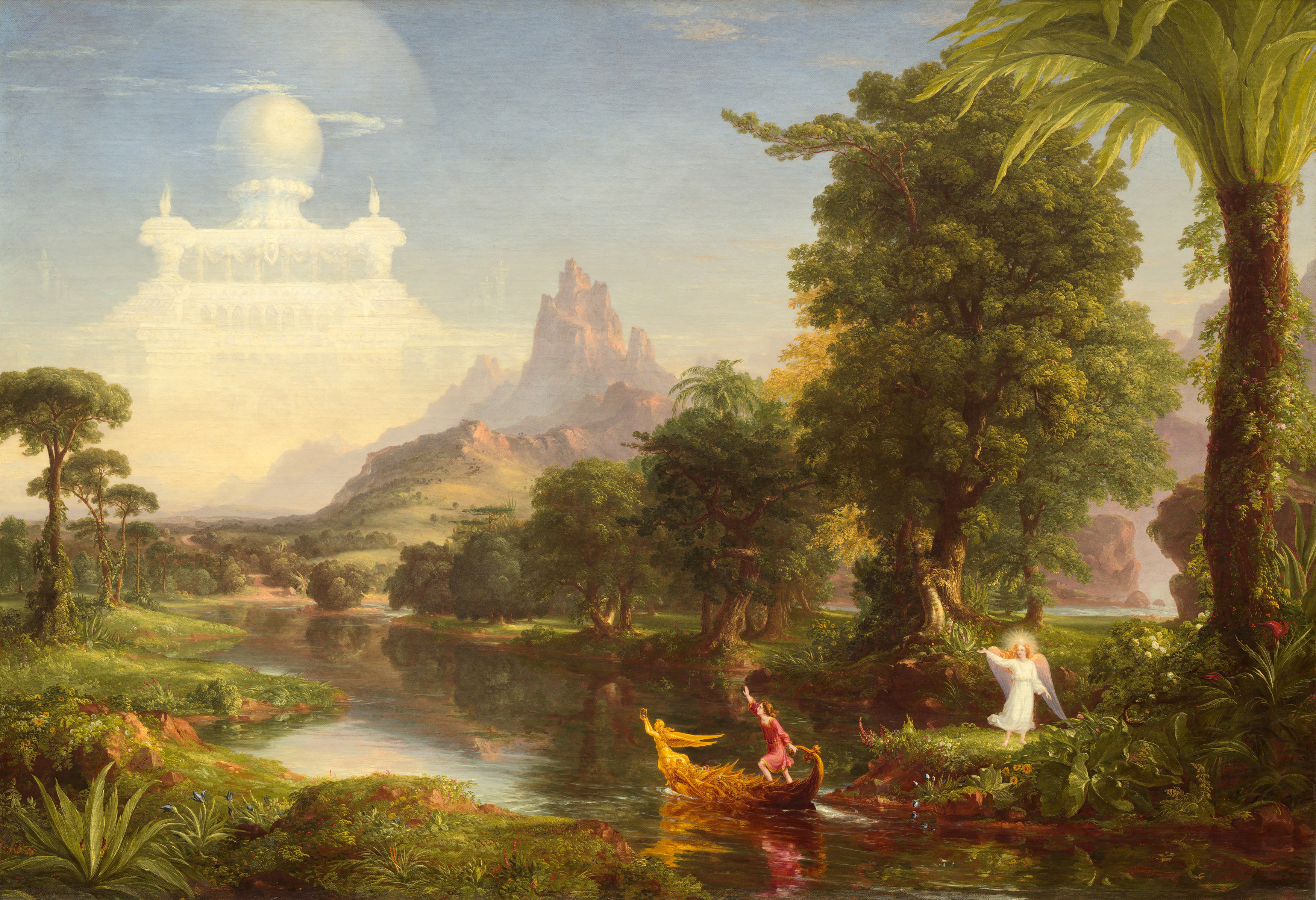 The Voyage of Life: Youth by Romanticism