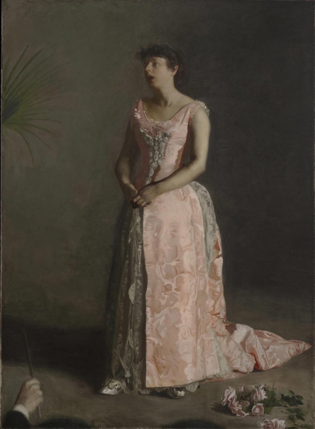 The Concert Singer by Thomas Eakins
