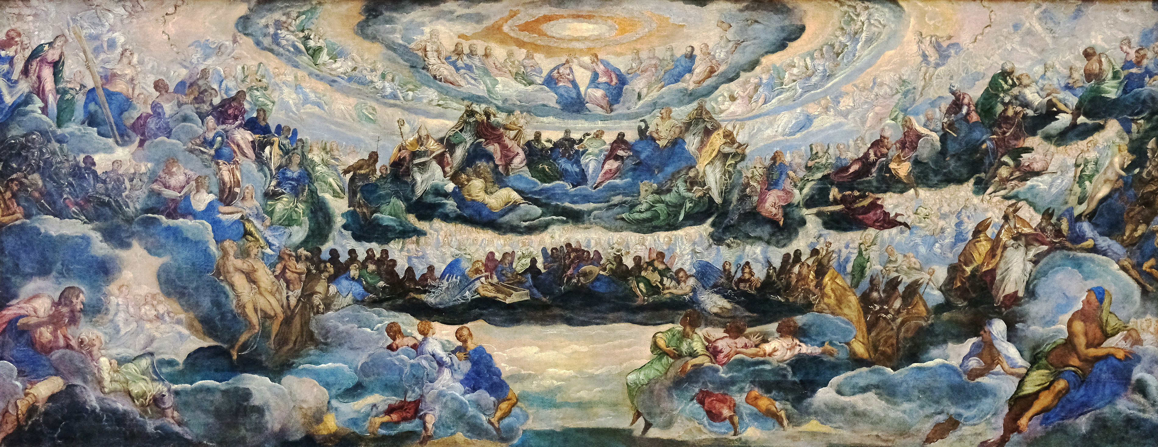 The Coronation of the Virgin by Tintoretto