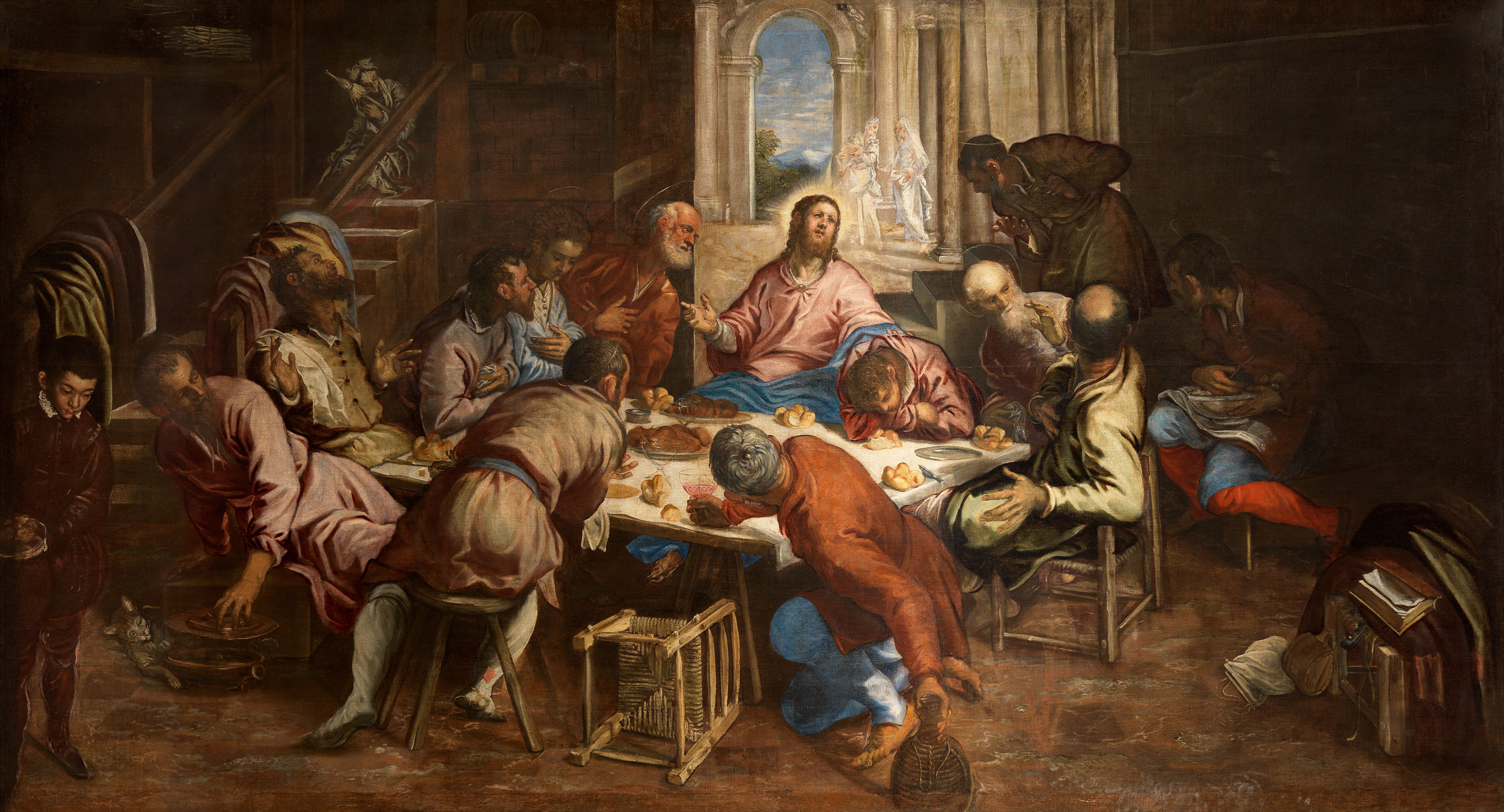 The Last Supper by Tintoretto