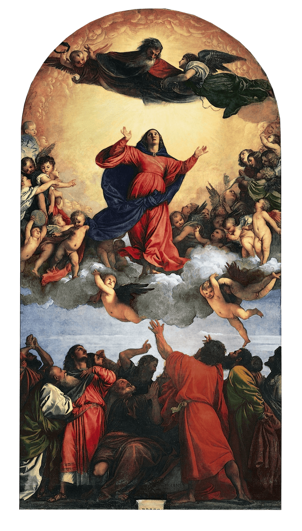 Assumption of the Virgin by Titian