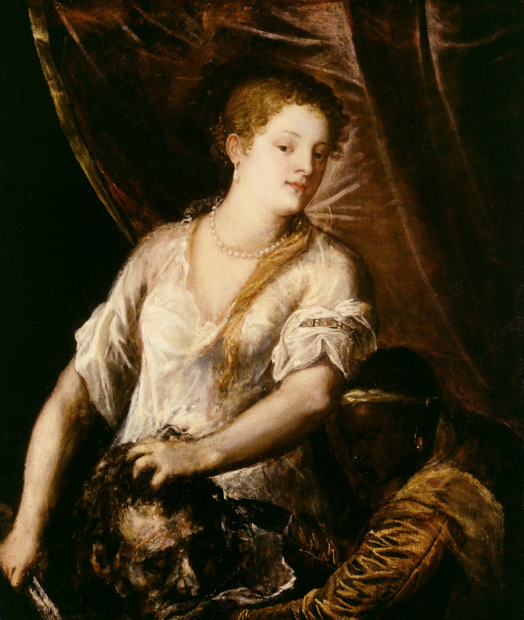 Judith and Her Maidservant with the Head of Holofernes by Titian