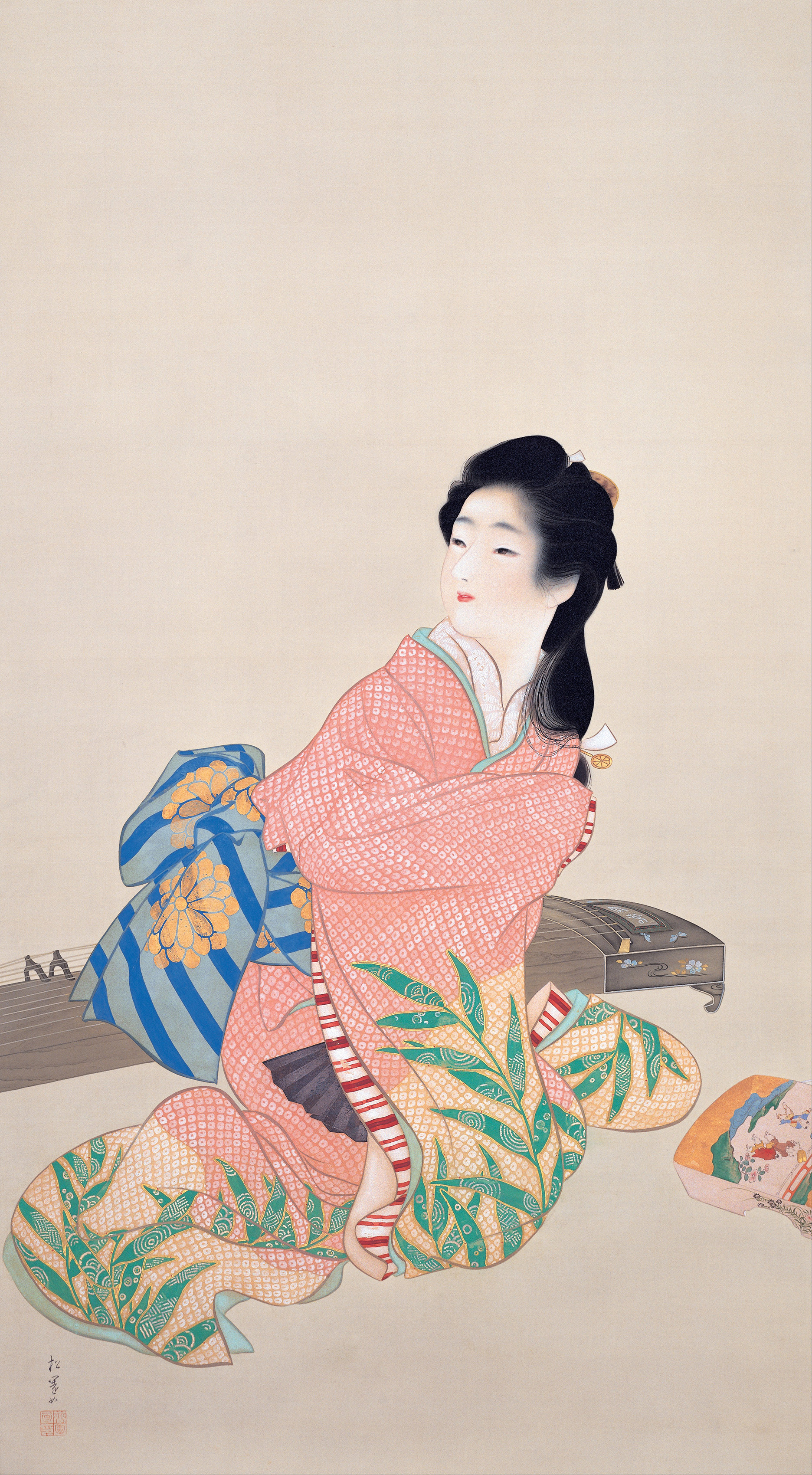 Daughter Miyuki by Uemura Shōen