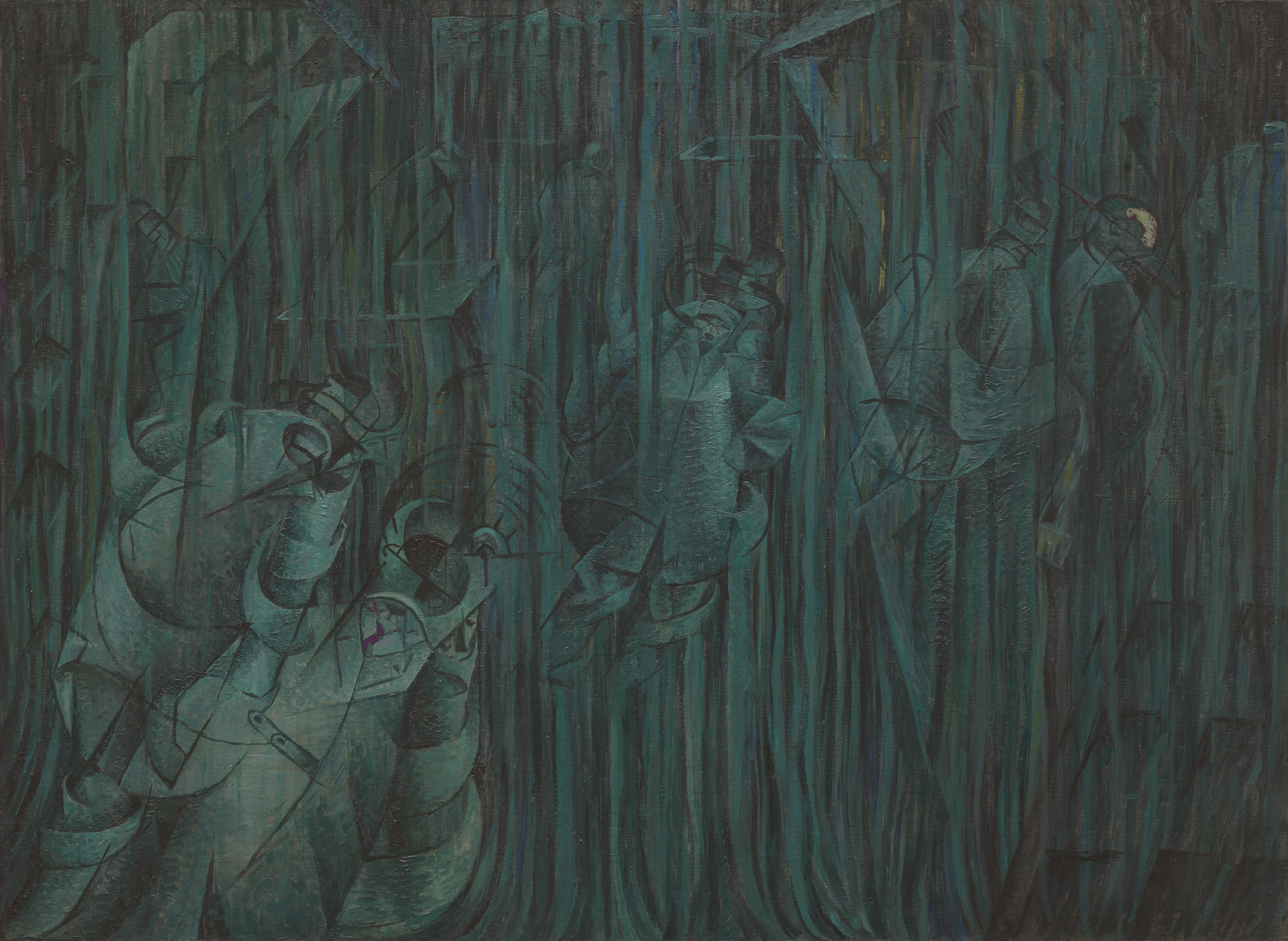 States of Mind III: Those Who Stay by Umberto Boccioni