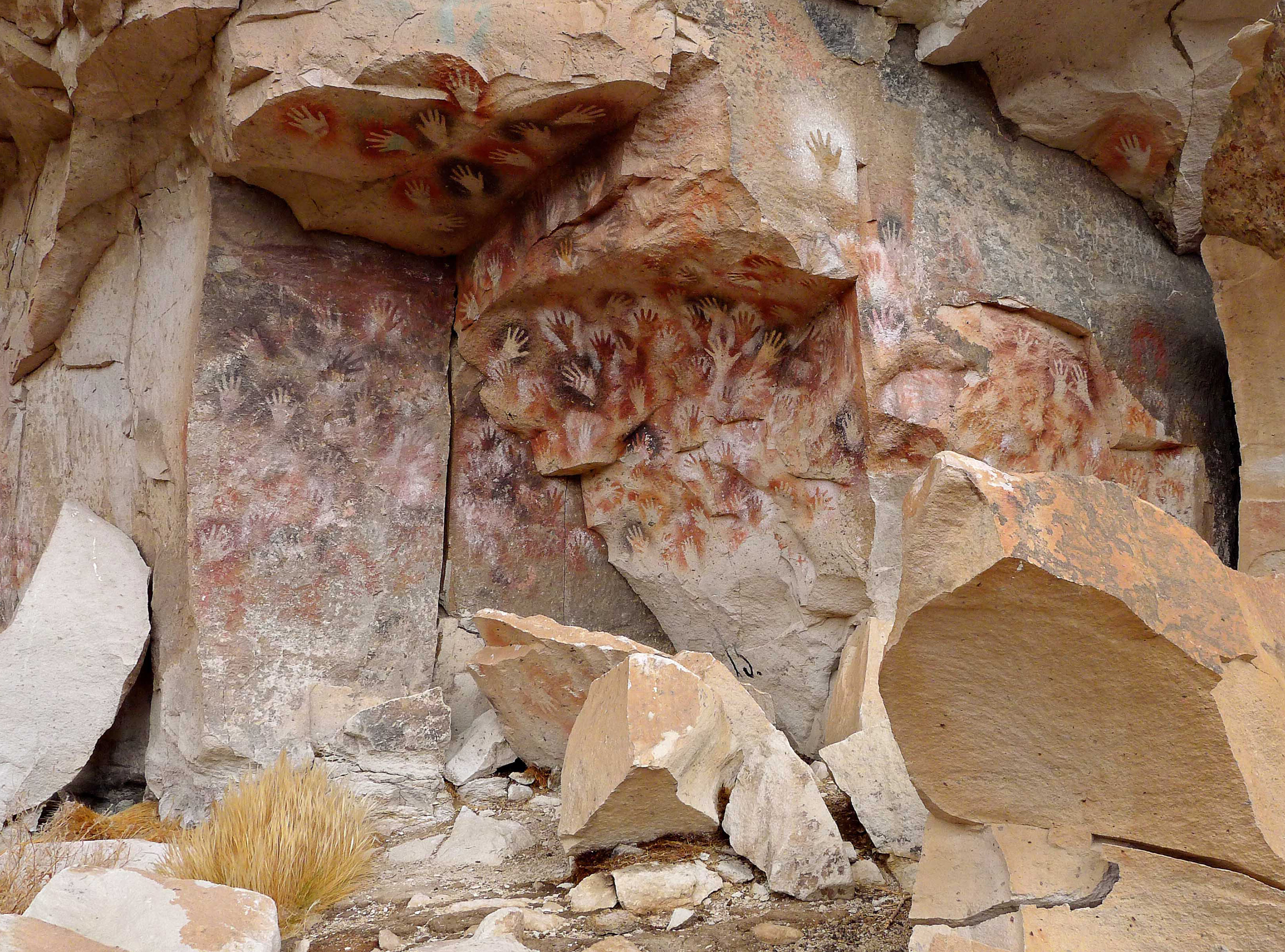 Cave of Hands, Patagonia by Upper Paleolithic