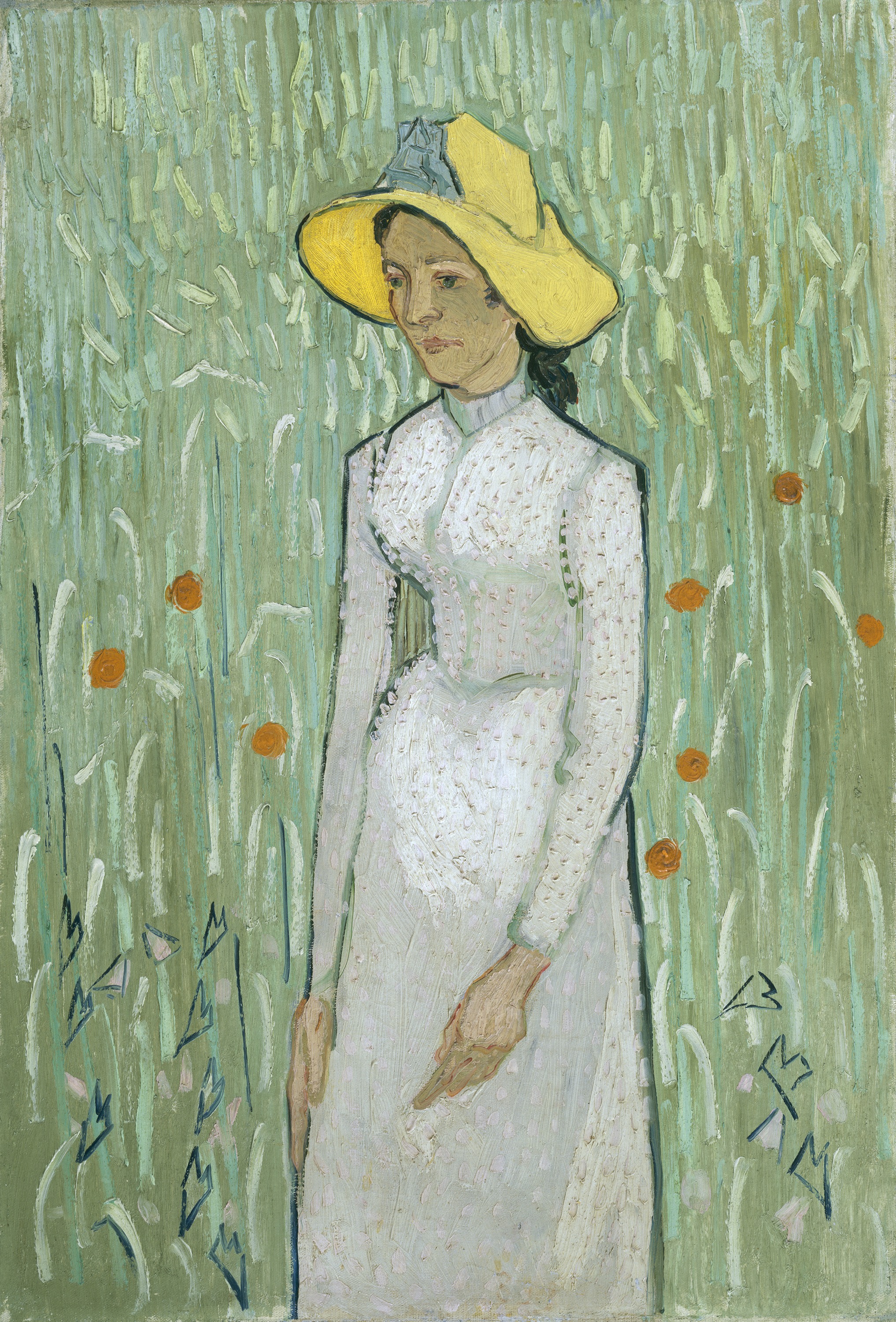Girl in White by Vincent Van Gogh