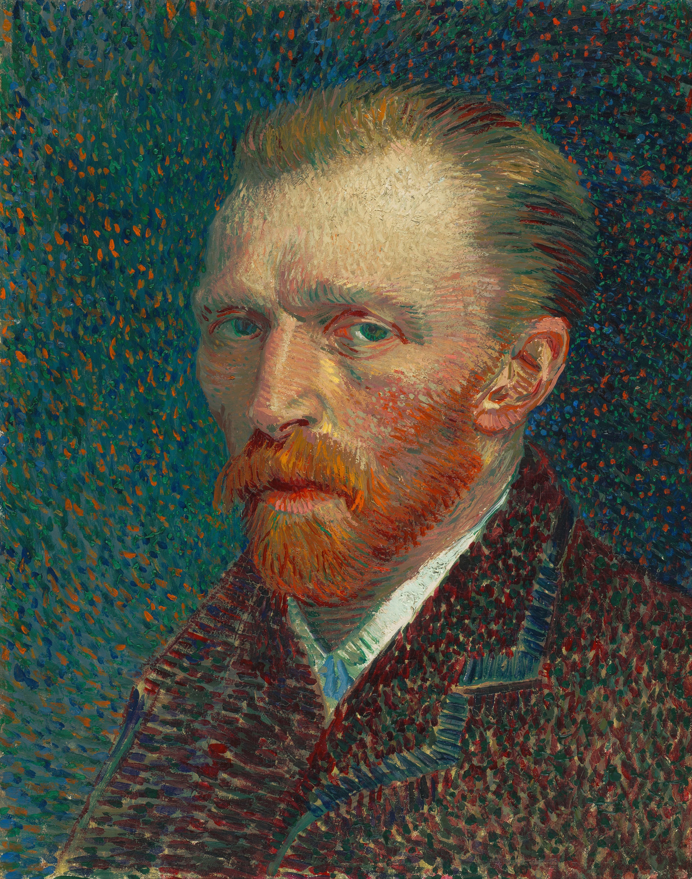 Self-Portrait 1887 by Vincent Van Gogh