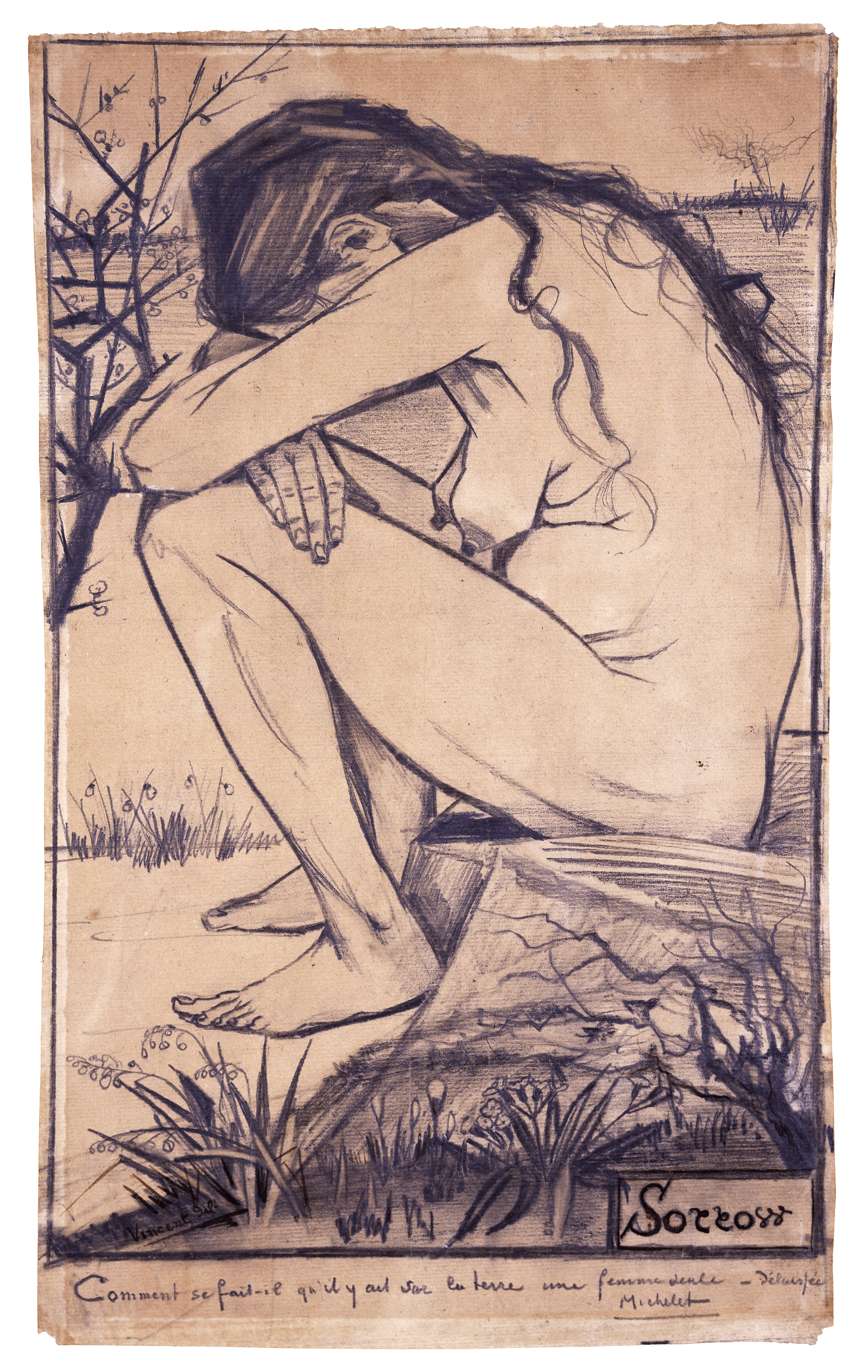 Sorrow by Vincent Van Gogh