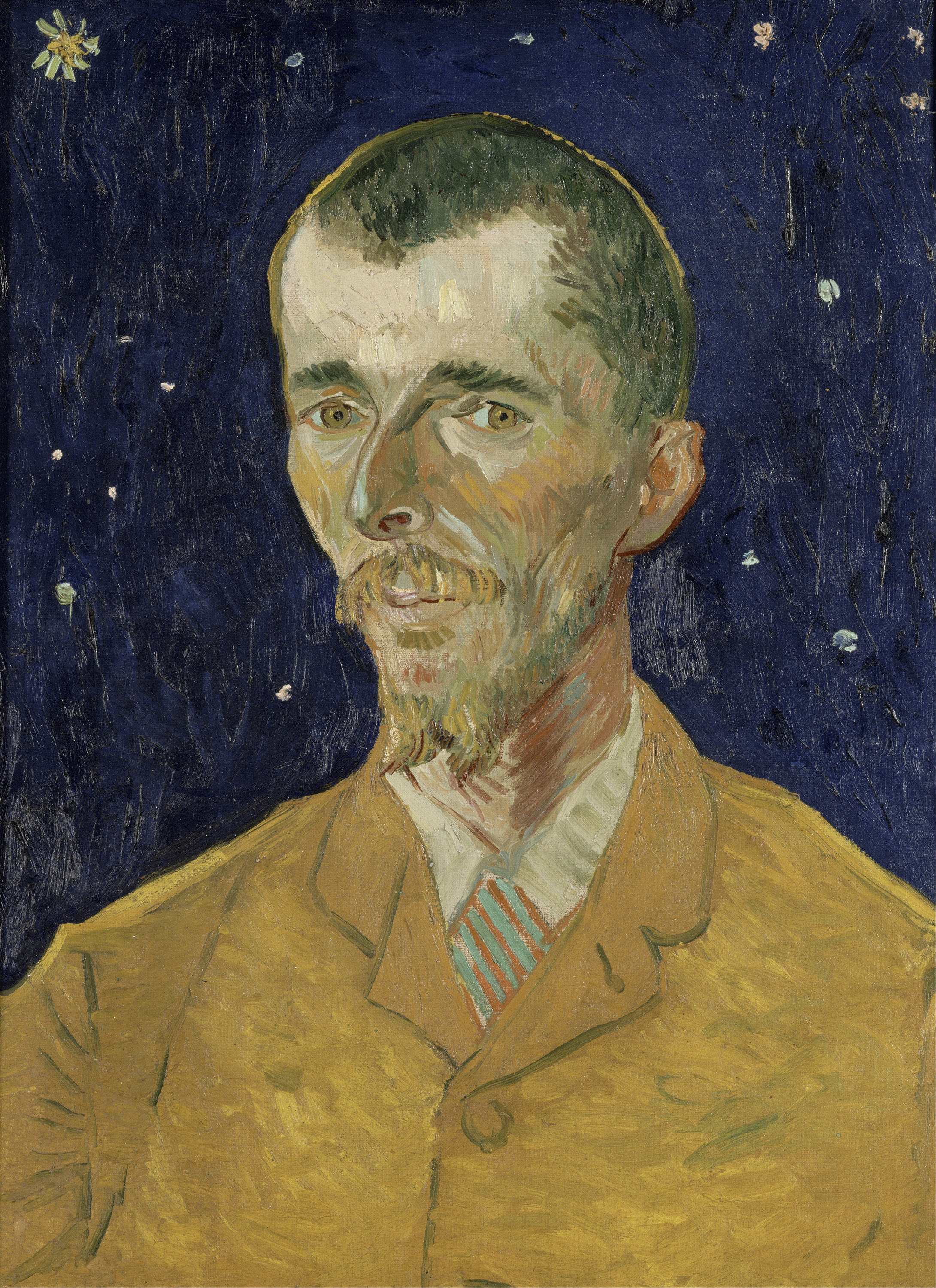 Portrait of Eugène Boch by Vincent Van Gogh