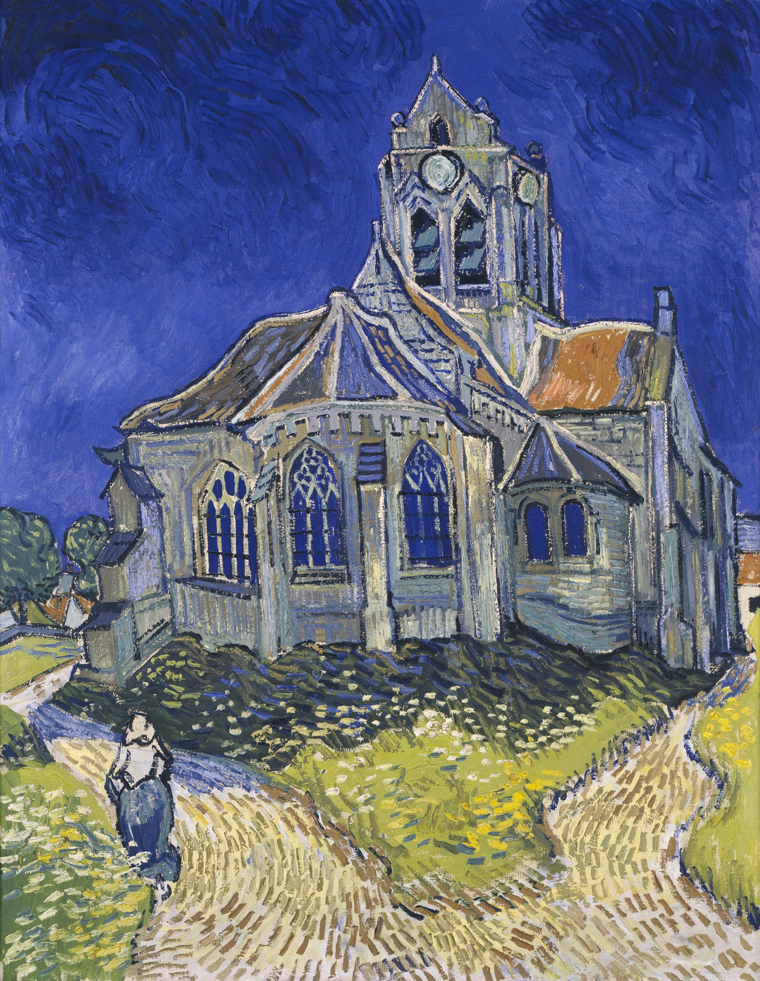 The Church at Auvers by Vincent Van Gogh