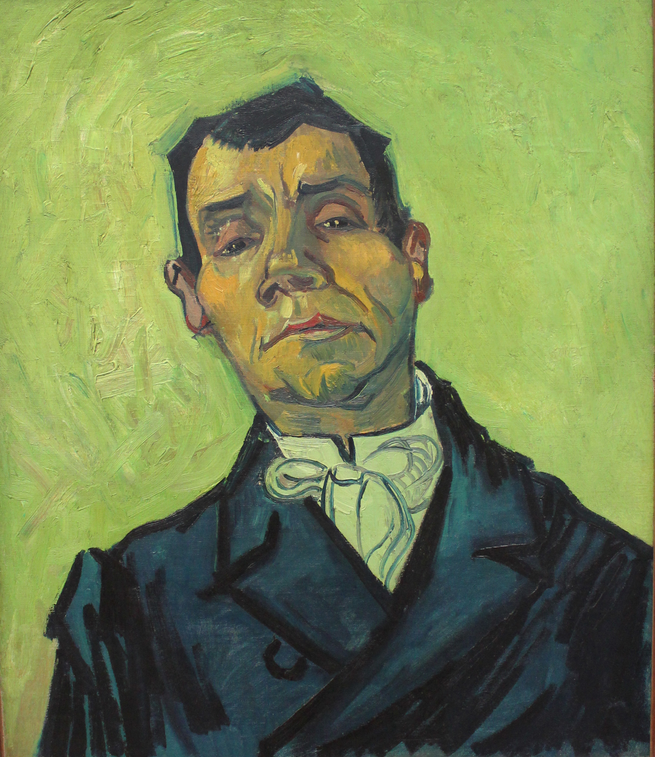 Portrait of Joseph-Michel Ginoux by Vincent Van Gogh