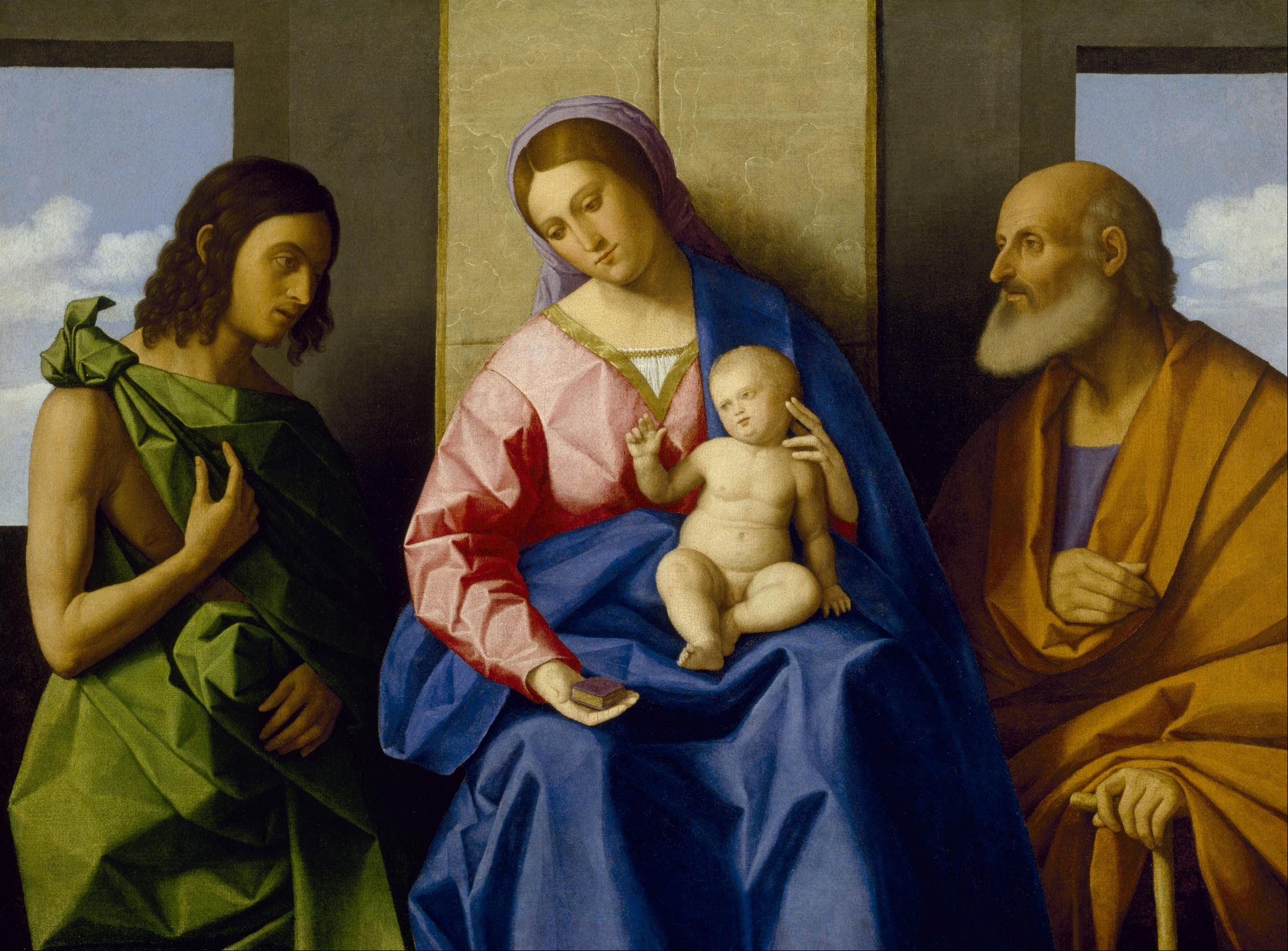 Virgin and Child with Saints John the Baptist and Joseph by Vincenzo Catena