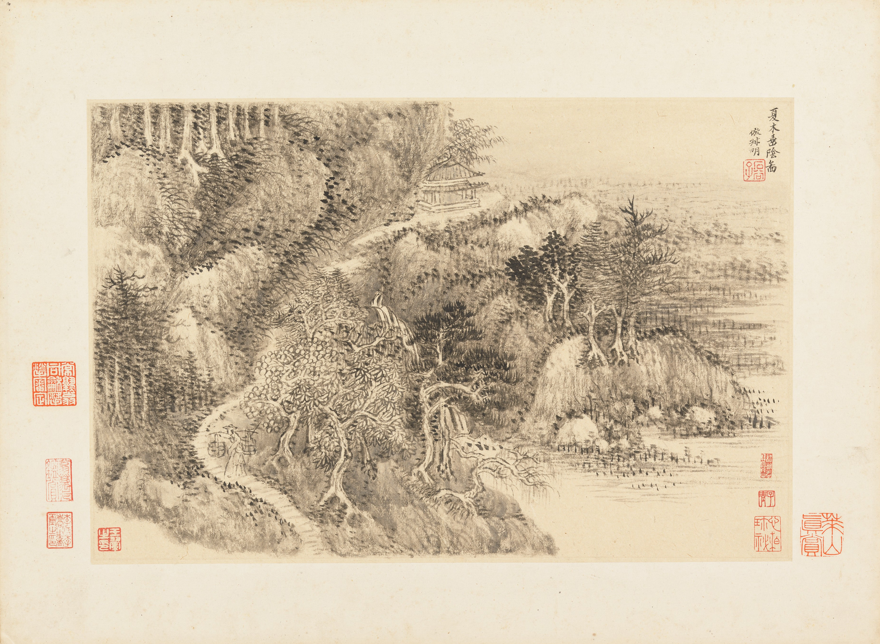 Shady Summer Woods, after Shuming by Wang Hui (王翚)