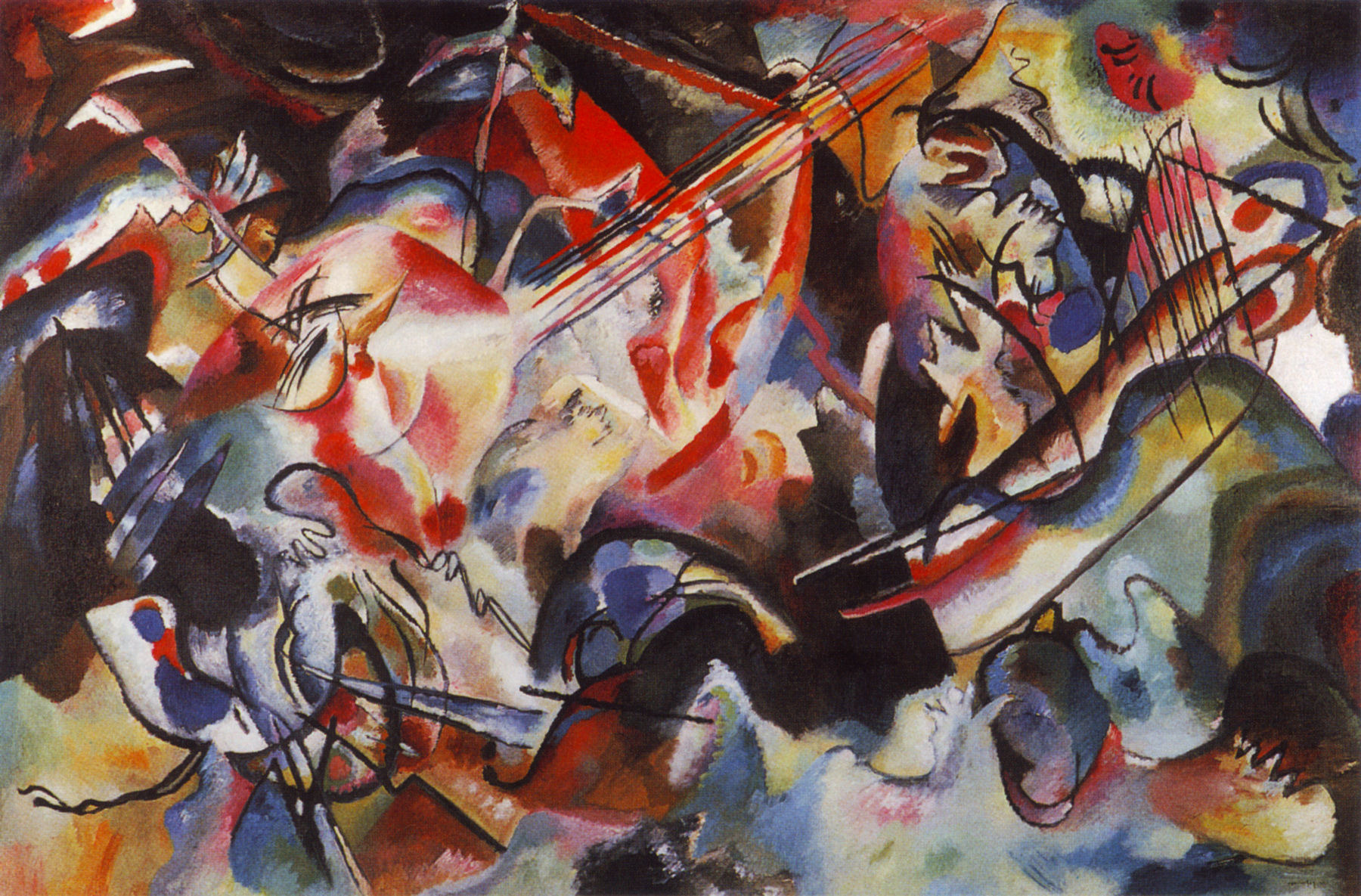 Composition 6 by Wassily Kandinsky