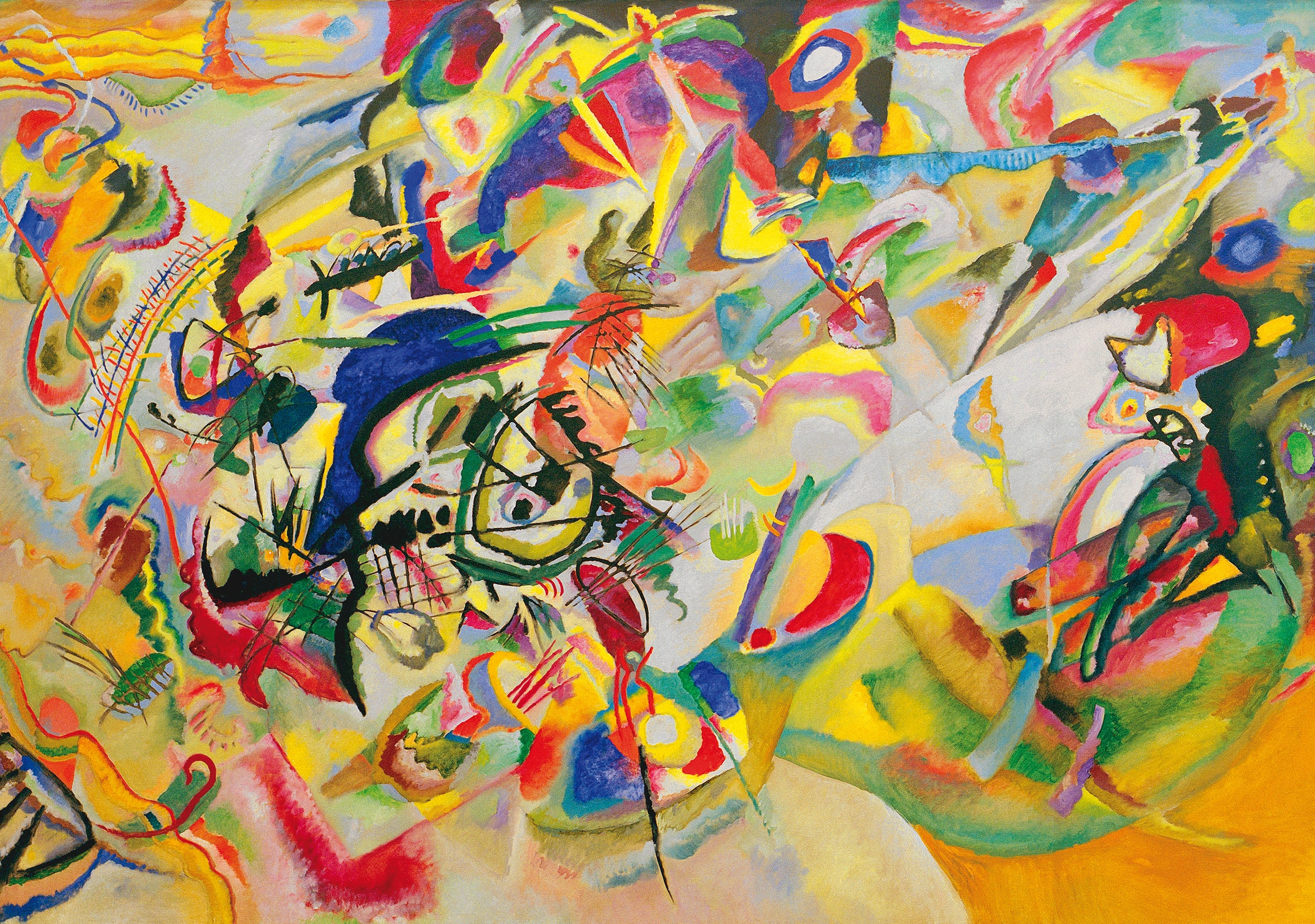 Composition 7 by Wassily Kandinsky