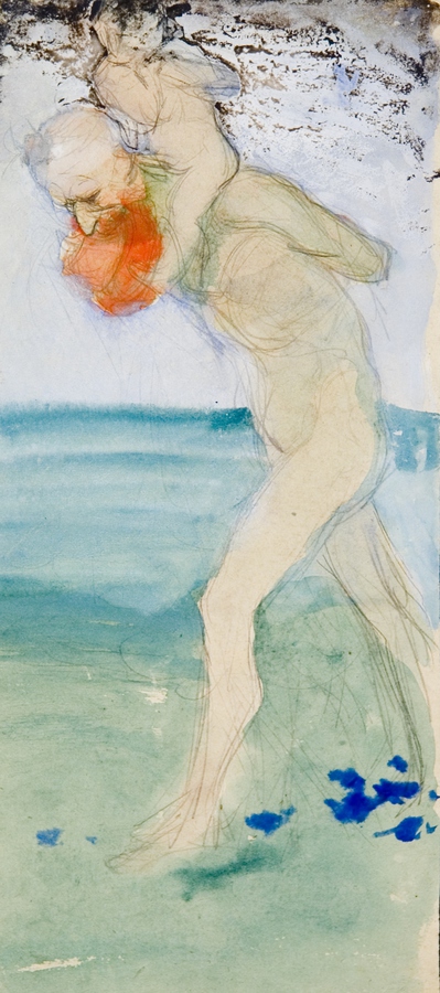 Figure Ashore by Wenzel Hablik