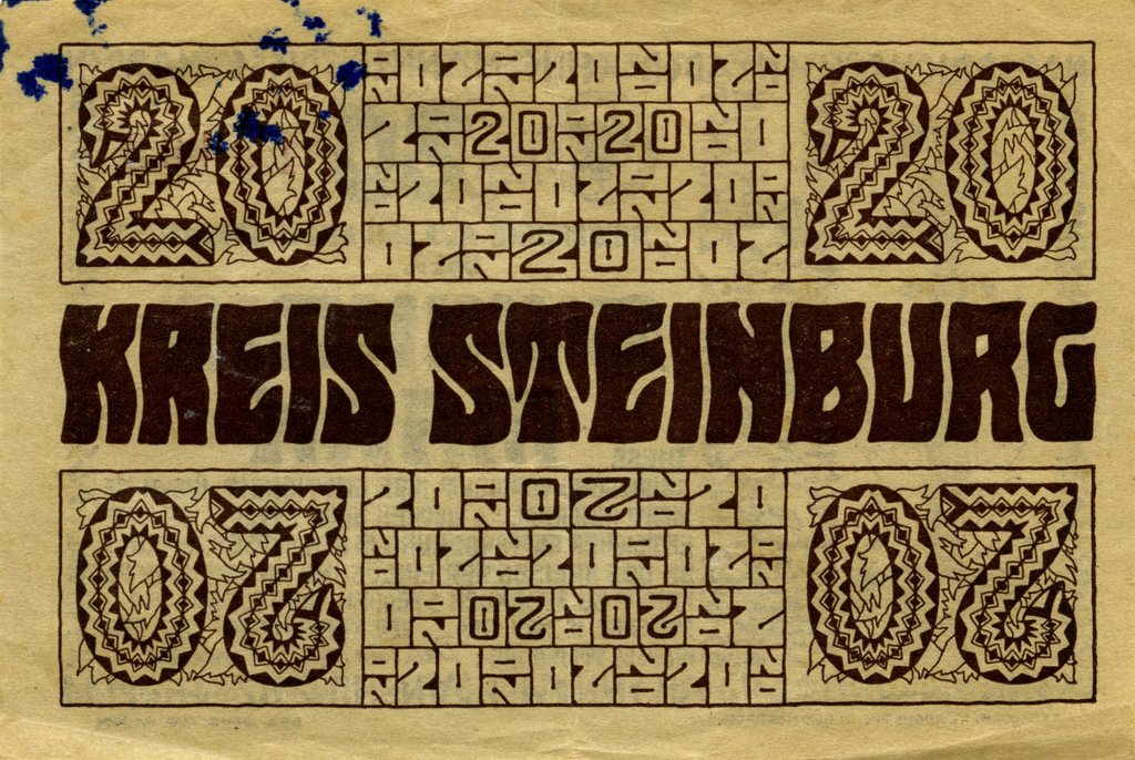 20 Mark Notgeld by Wenzel Hablik