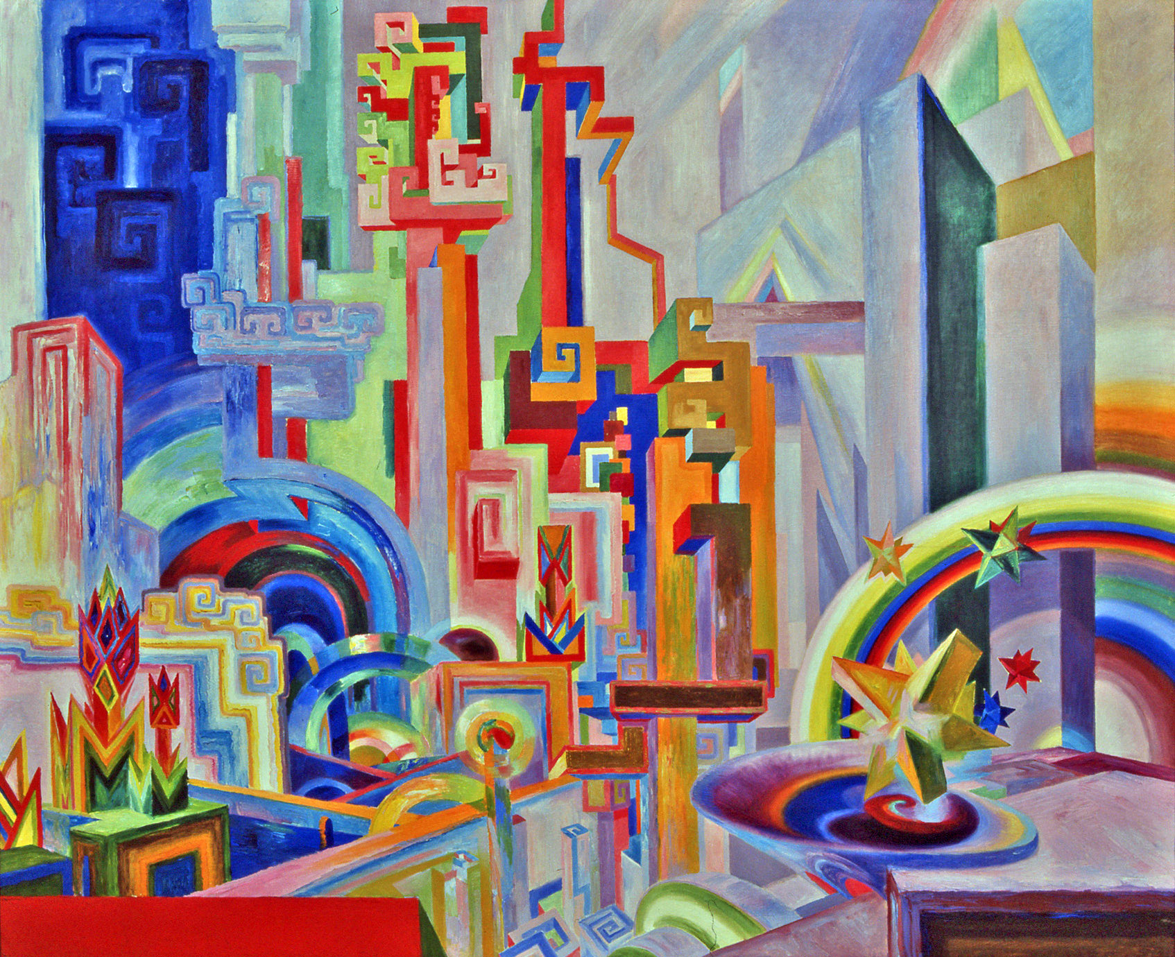 Utopian Buildings by Wenzel Hablik