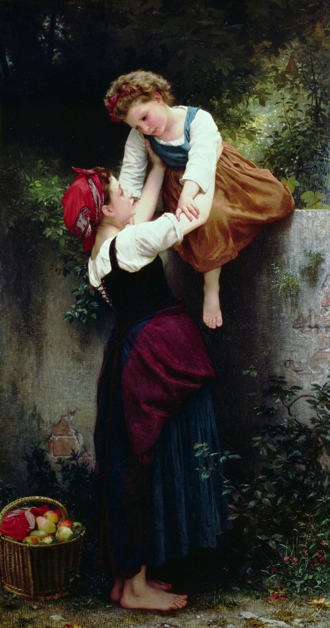 Petites Maraudeuses (Little Thieves) by William-Adolphe Bouguereau