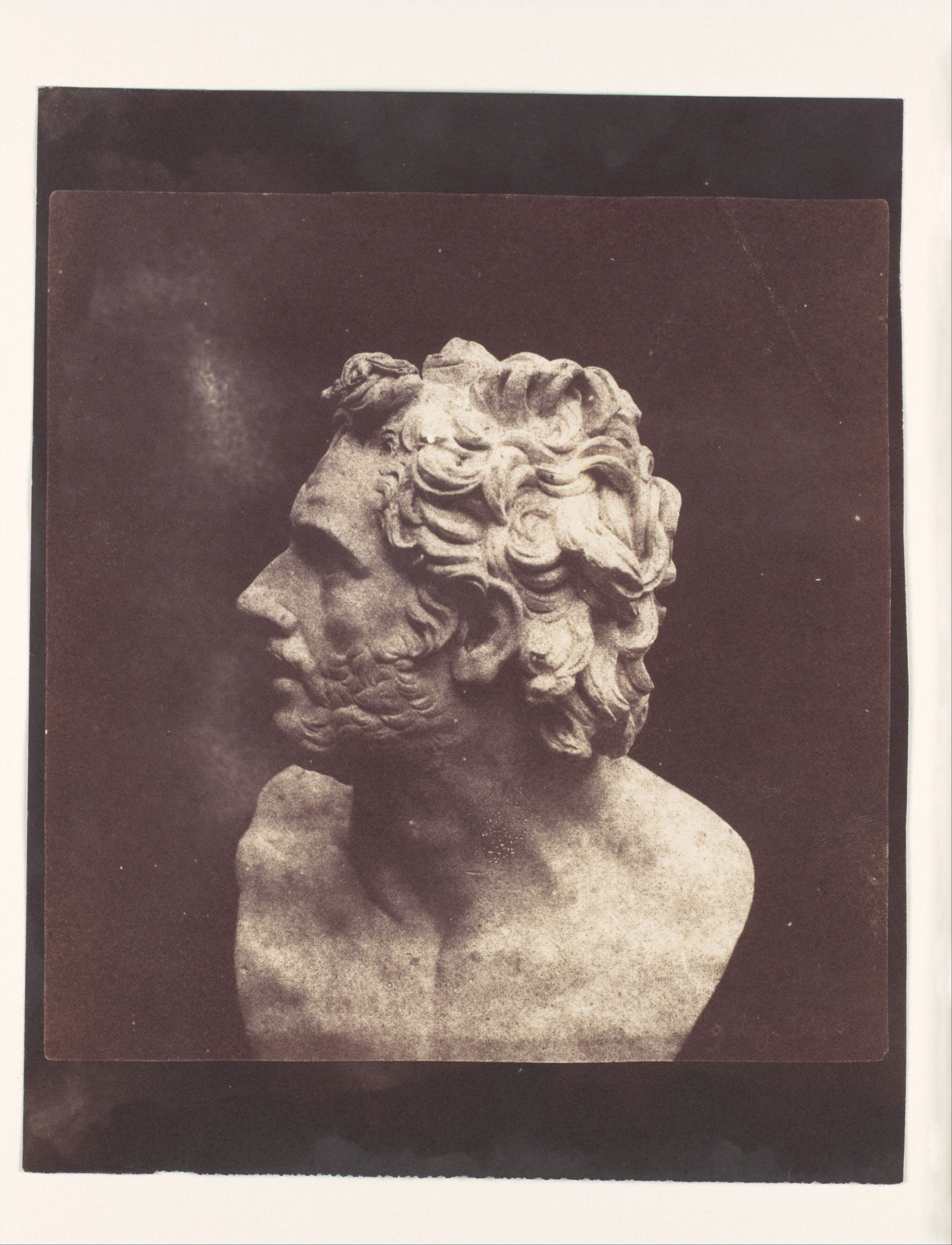 Bust of Patroclus by William Henry Fox Talbot