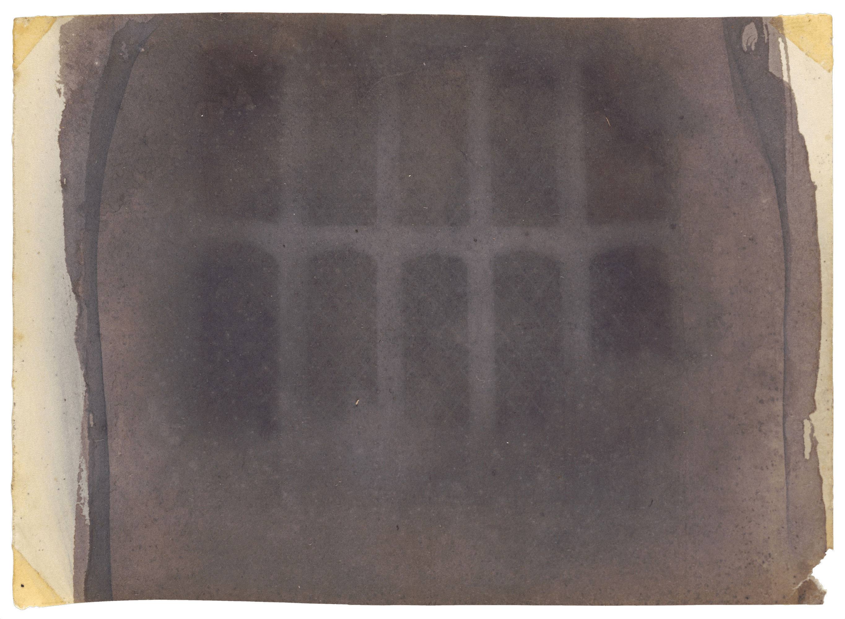 The Oriel Window, South Gallery, Lacock Abbey by William Henry Fox Talbot
