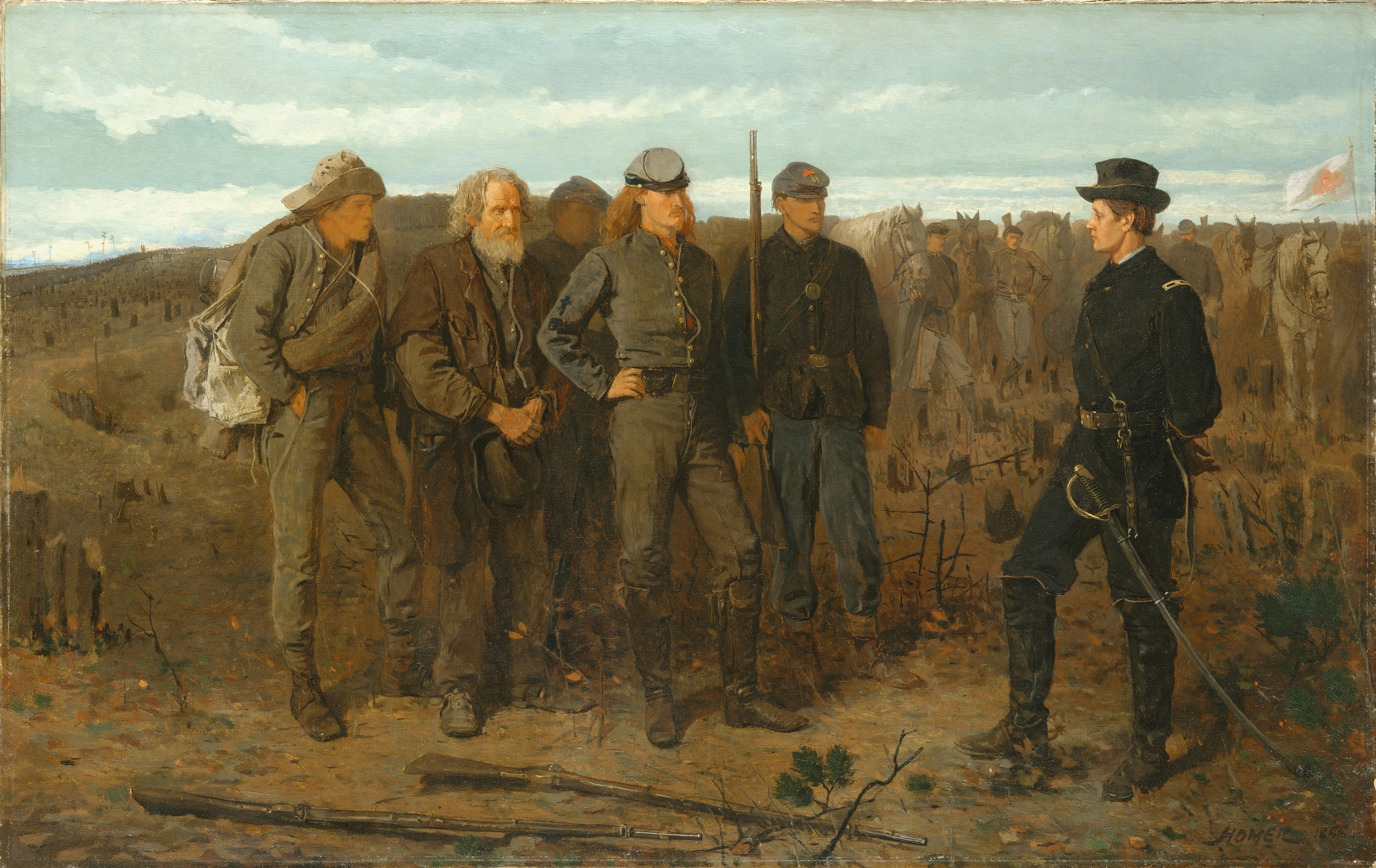 Prisoners from the Front by Winslow Homer