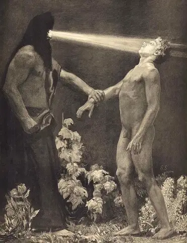 Hypnosis by Sascha Schneider