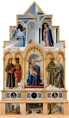 Polyptych of Perugia by Piero della Francesca
