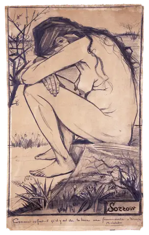 Sorrow by Vincent Van Gogh
