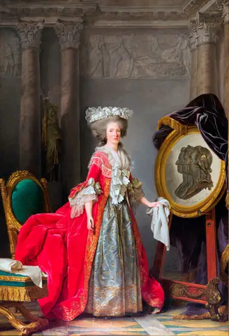 Portrait of Madame Adelaide by Adélaïde Labille-Guiard