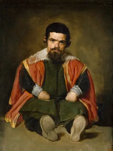 Portrait of Sebastián de Morra by Diego Velázquez